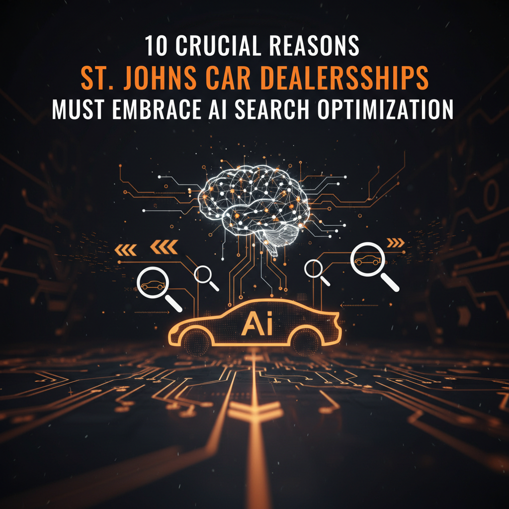 10 Crucial Reasons St. Johns Car Dealerships Must Embrace AI Search Optimization by 2026