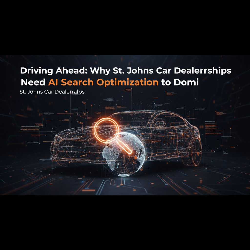Driving Ahead: Why St. Johns Car Dealerships Need AI Search Optimization to Dominate in 2026
