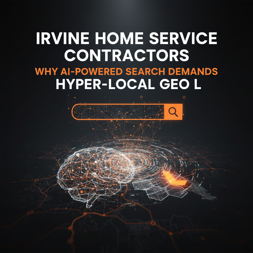 Irvine Home Service Contractors: Why AI-Powered Search Demands Hyper-Local Geo Landing Pages