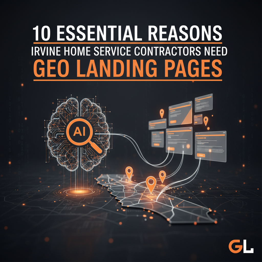 10 Essential Reasons Irvine Home Service Contractors Need Geo Landing Pages
