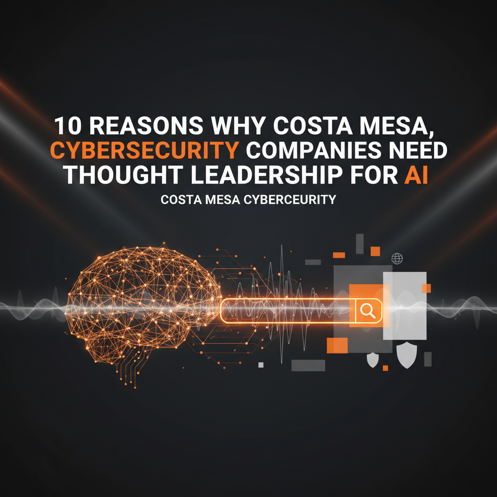 10 Reasons Why Costa Mesa Cybersecurity Companies Need Thought Leadership for AI Search Dominance