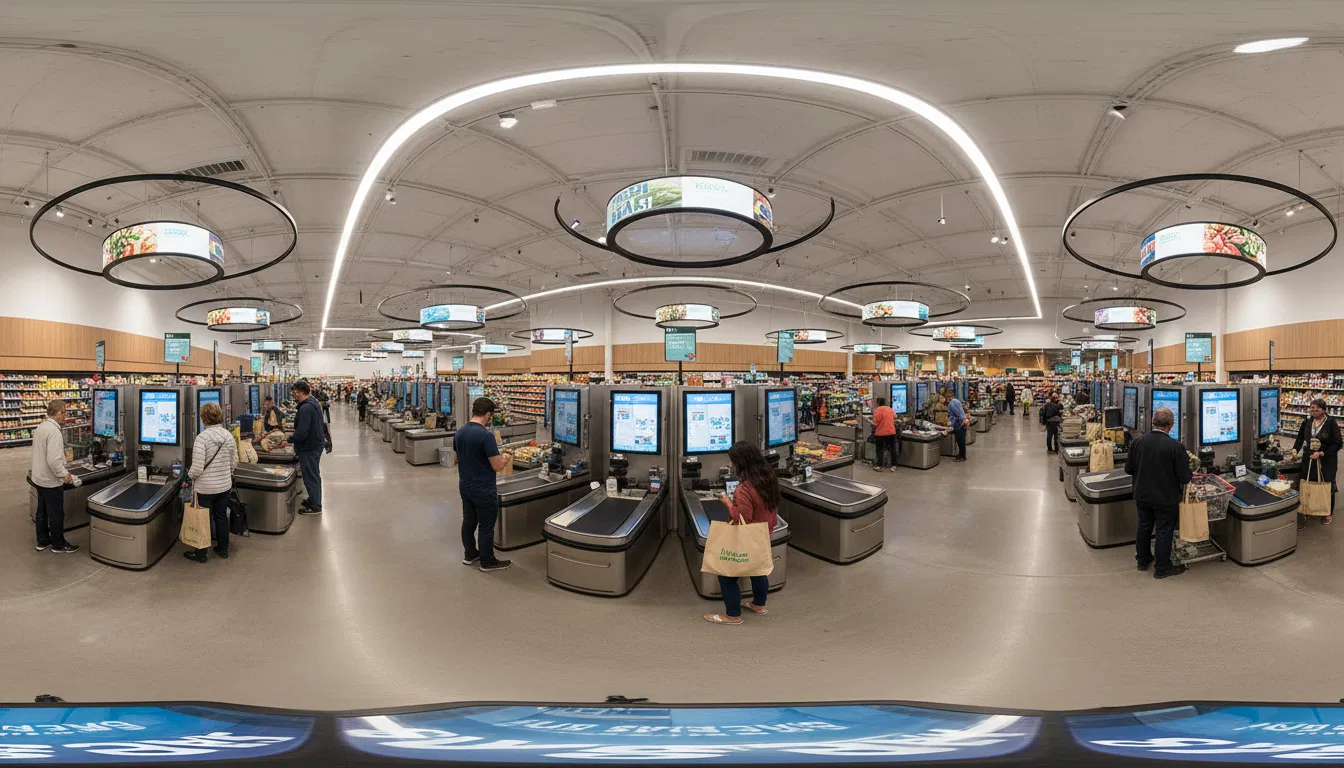 Modern Checkout Area
