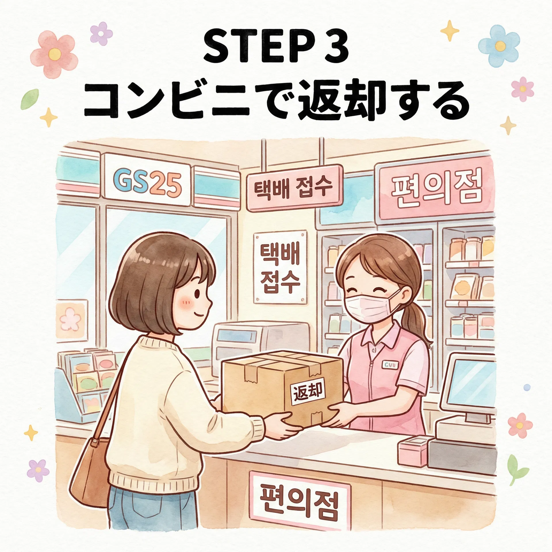 返却・延長・買取を選ぶ