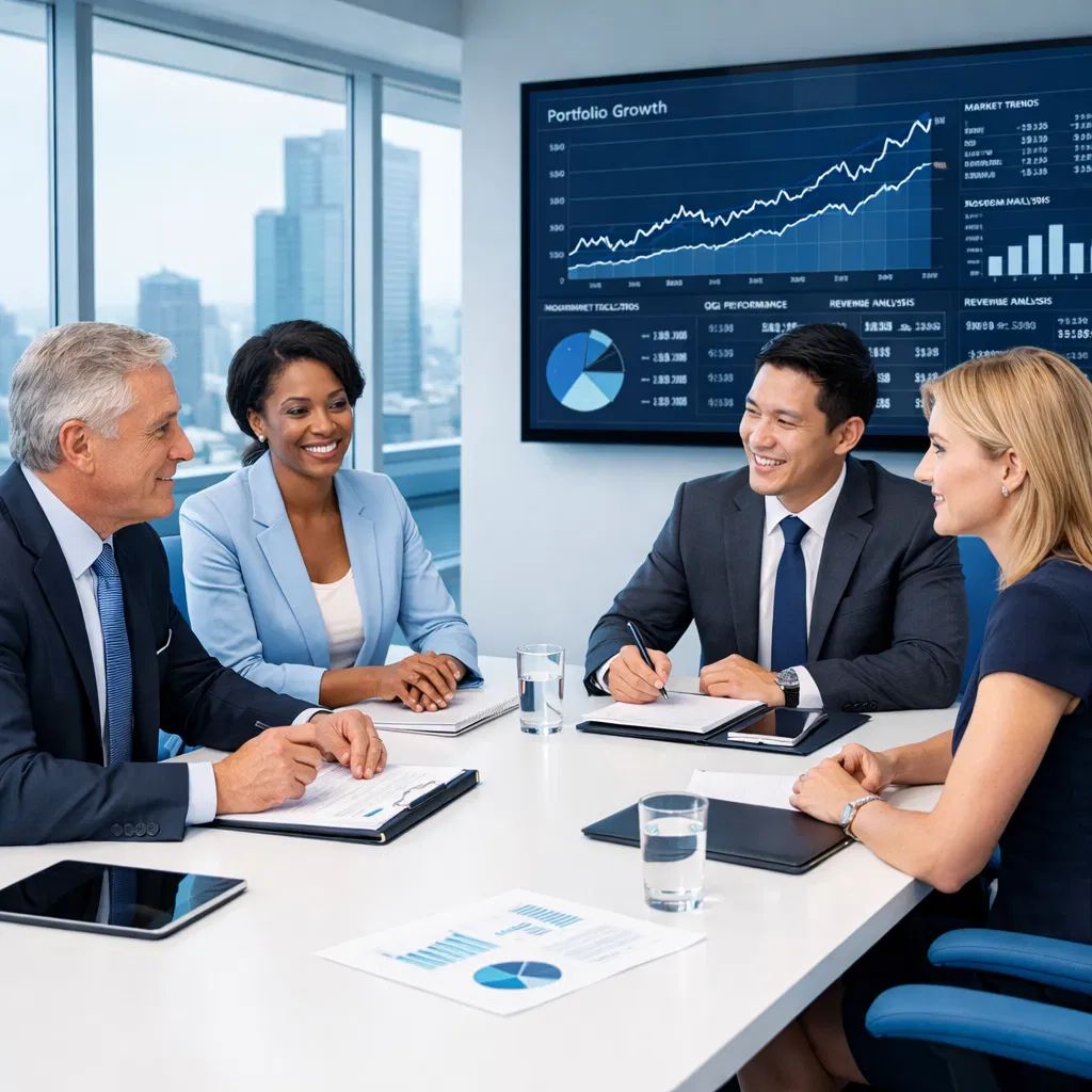 Equipo de asesores financieros