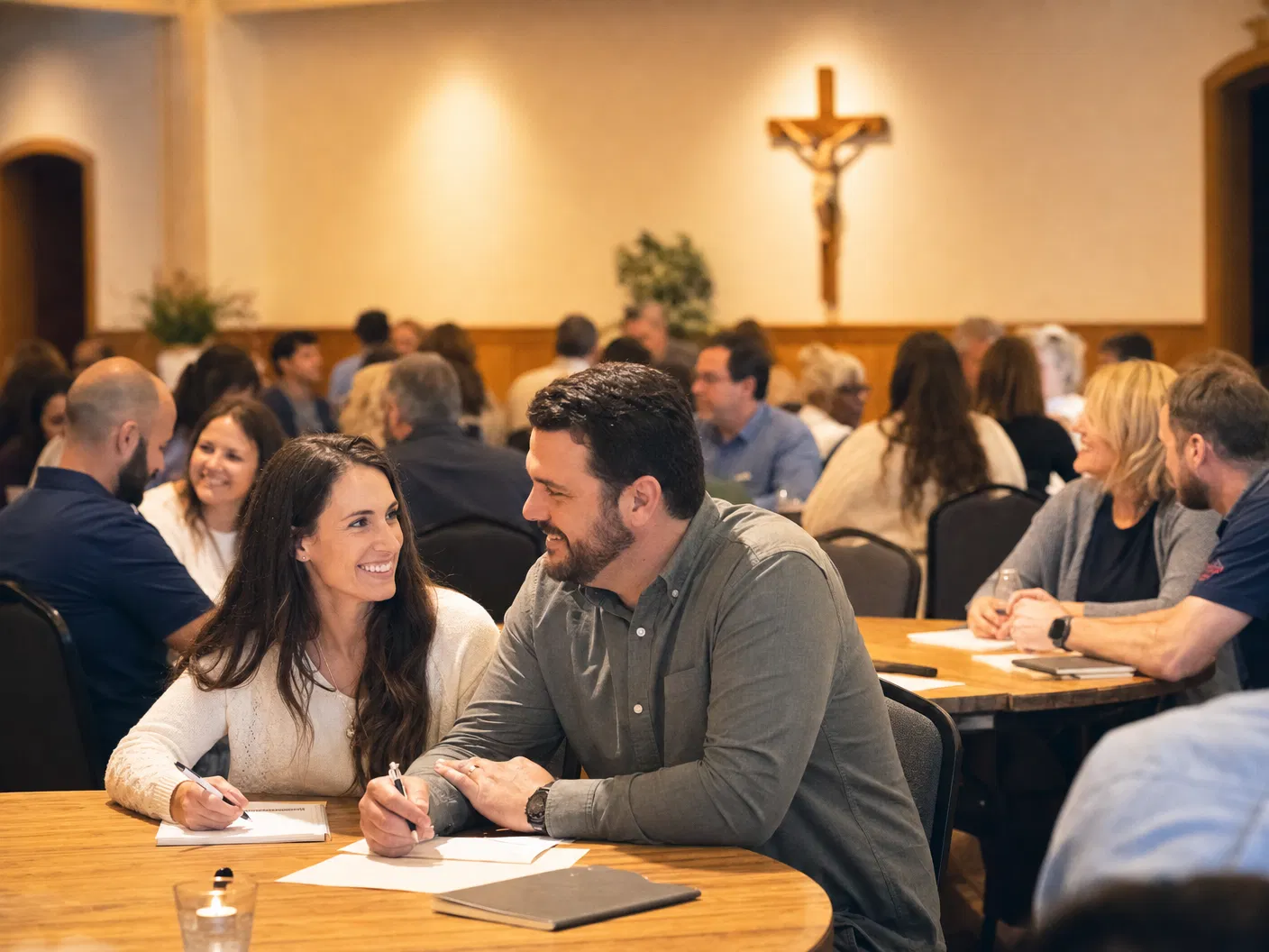Couples at a Cana Strong Workshop