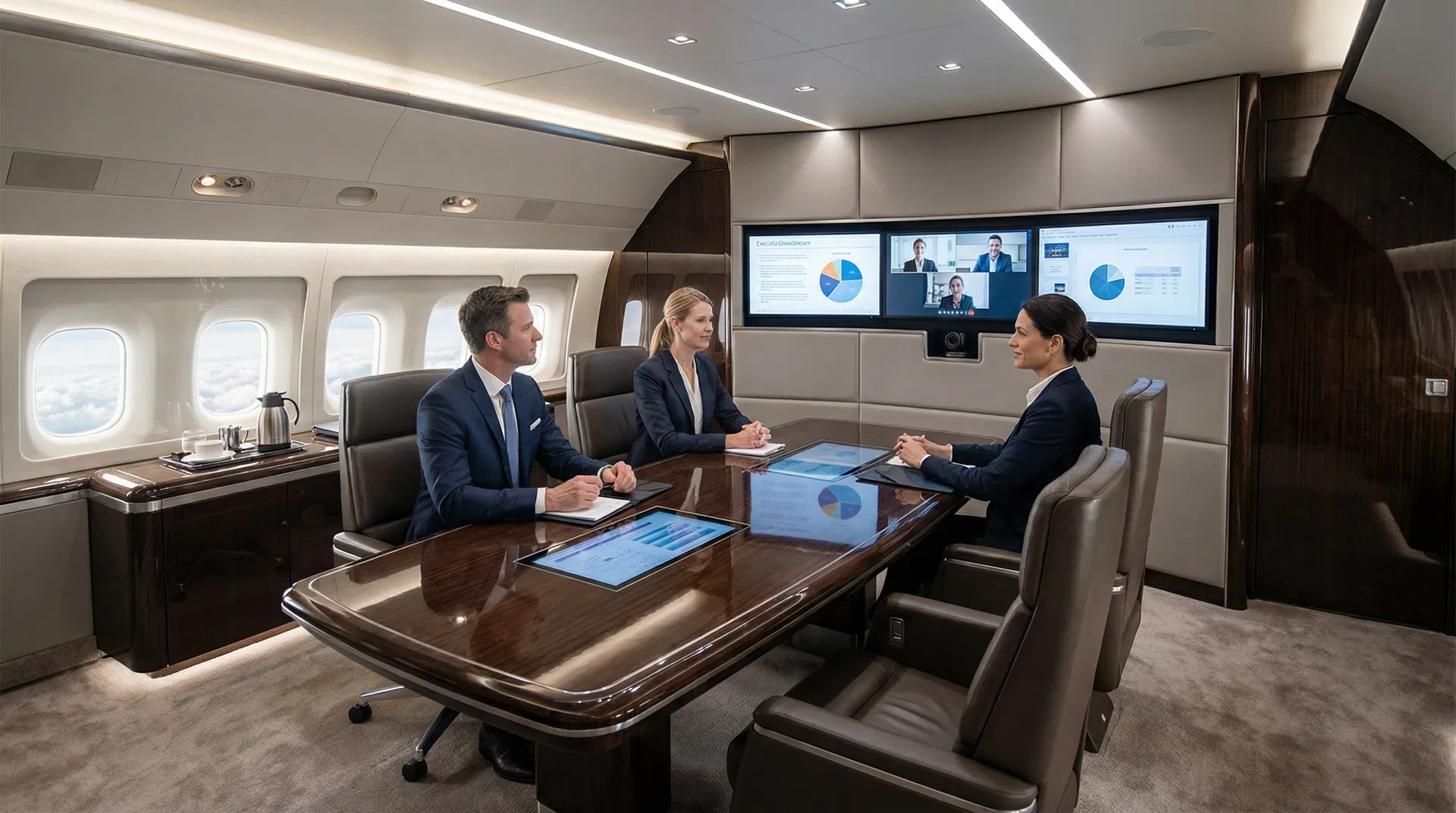 Corporate Solutions - corporate jet charter, business aviation
