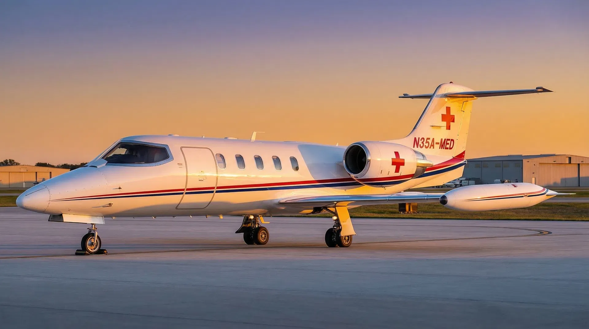 Medical Jets - Learjet 35A, Citation CJ3