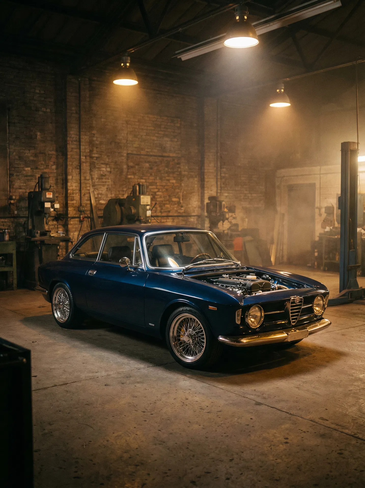 Di Ghisoni restomod detail and craftsmanship