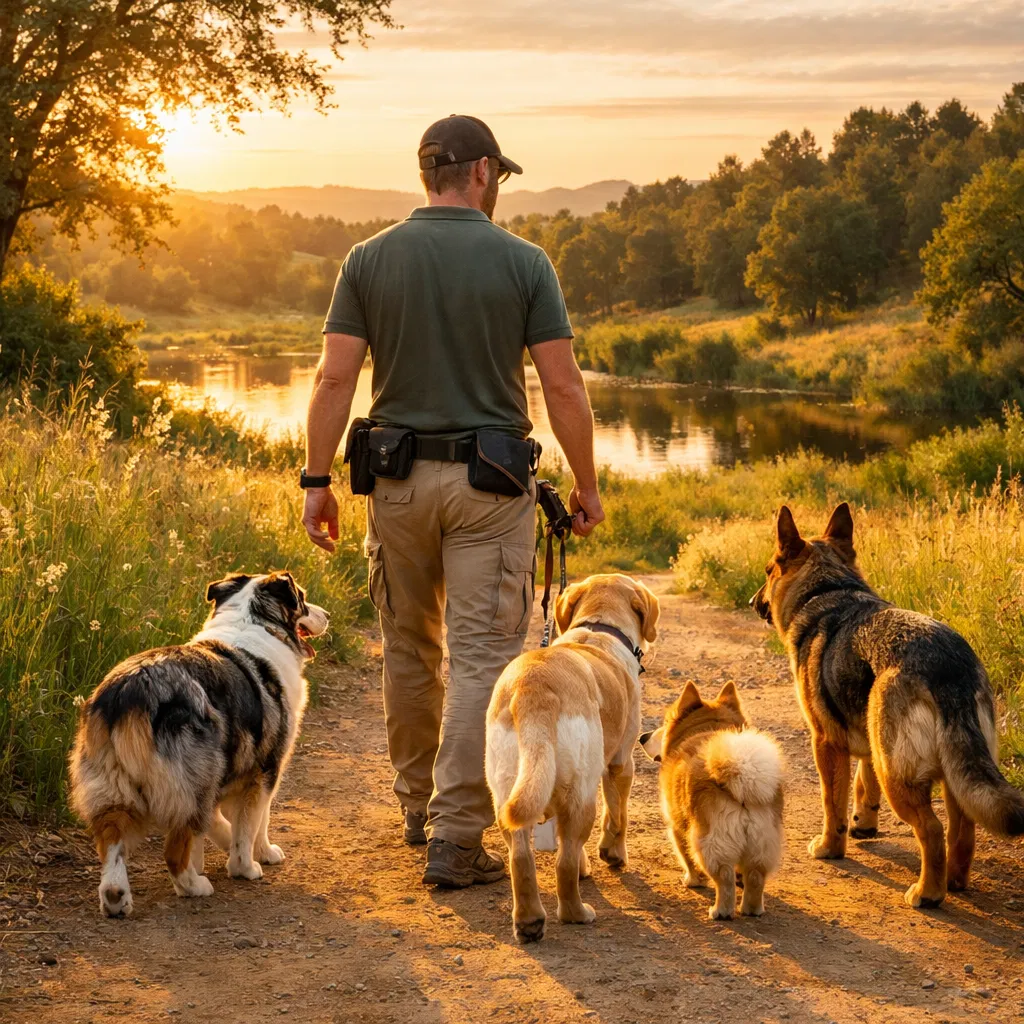 Pack training outing