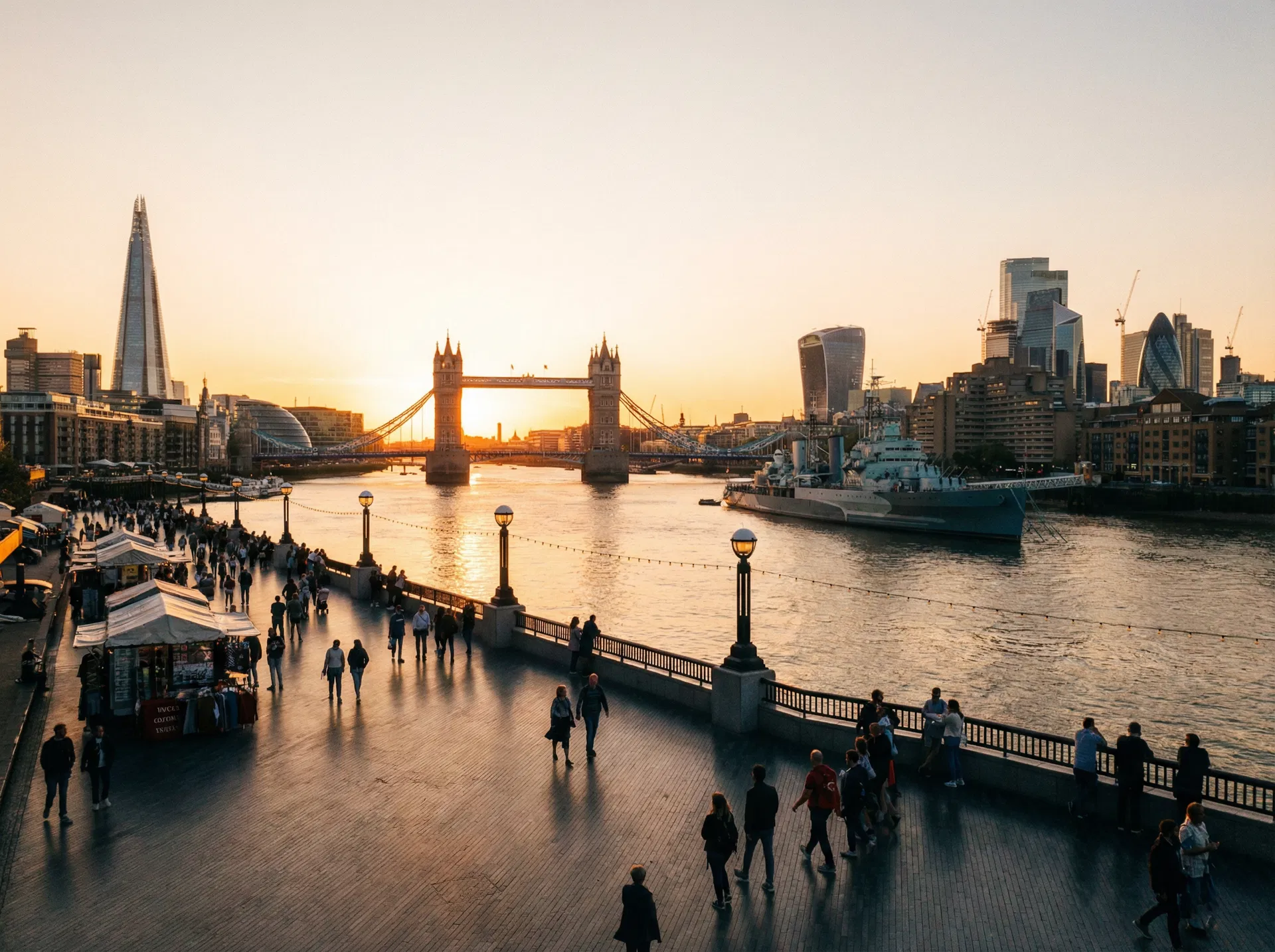 泰晤士河漫步专业讲解（散拼团）