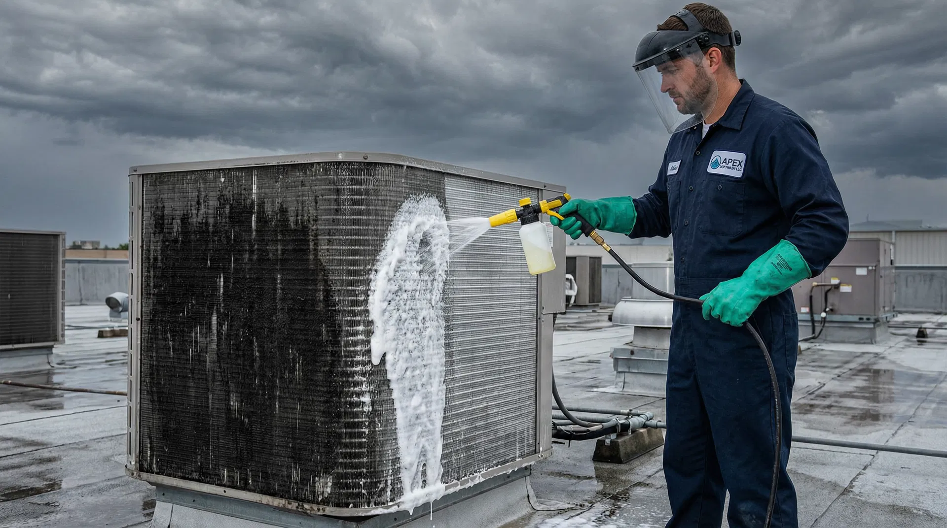 Condenser Coil Cleaning
