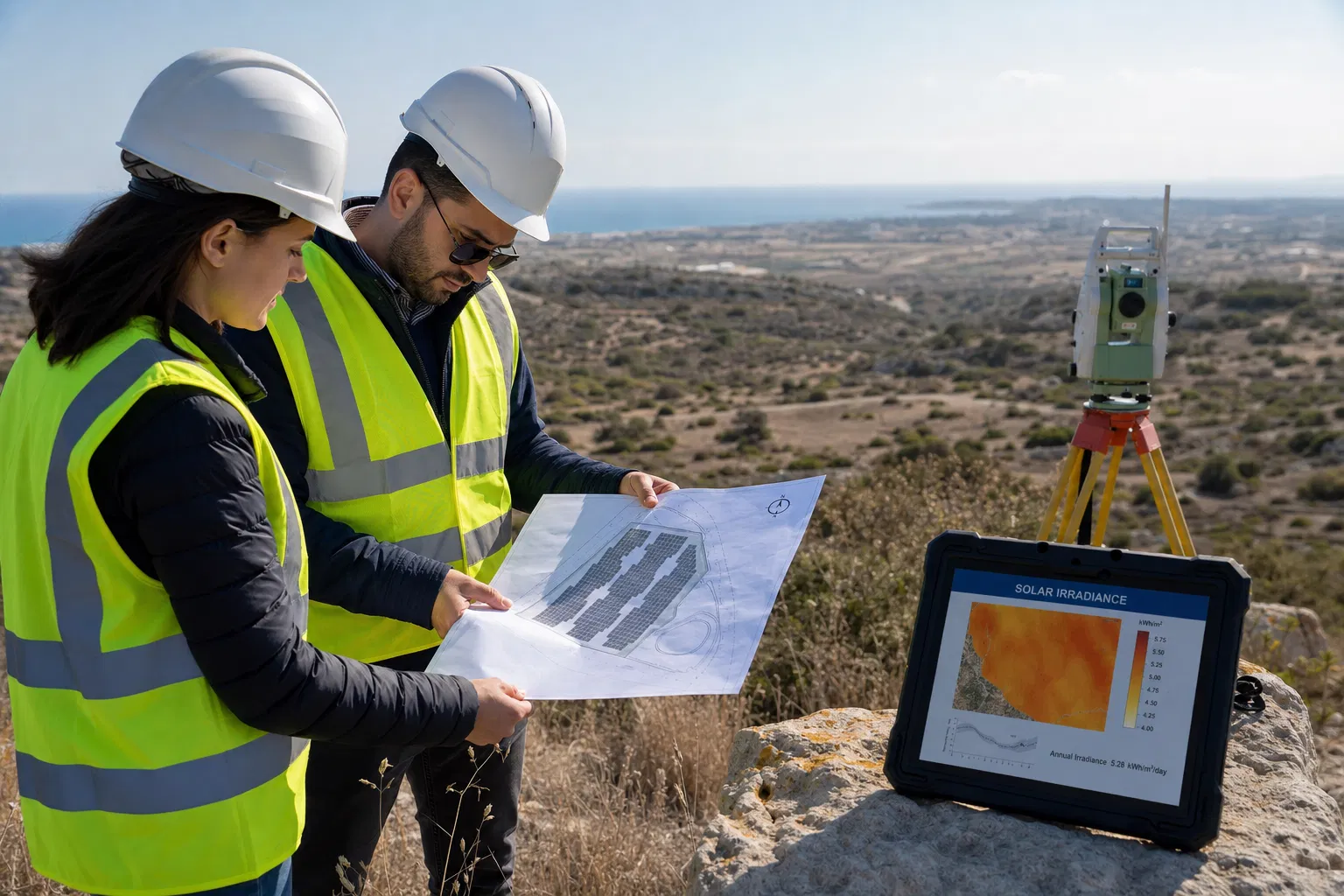 Site assessment by EnAxi engineers