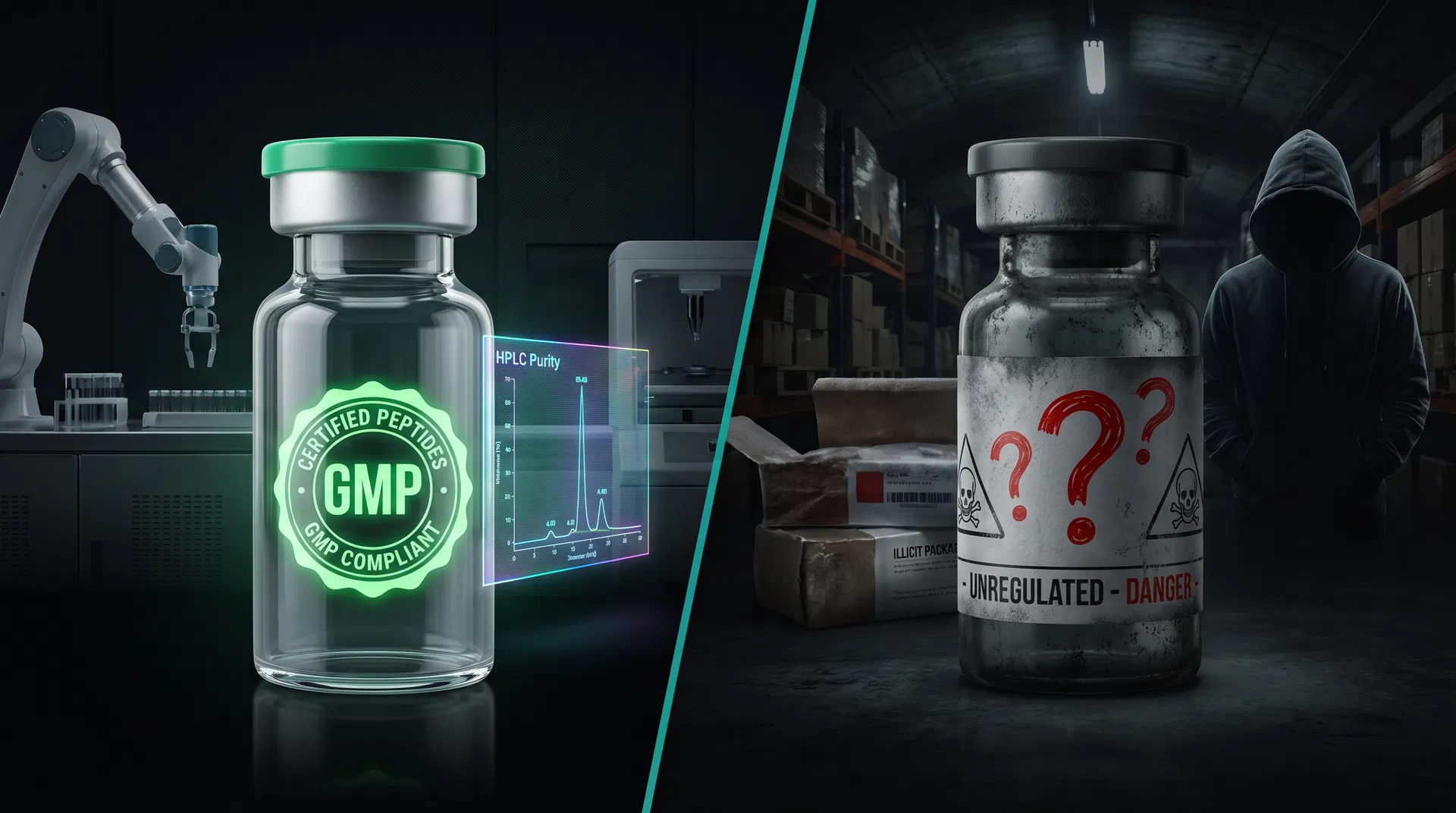 Grey Market Peptides: Understanding the Regulatory Landscape and Quality Risks