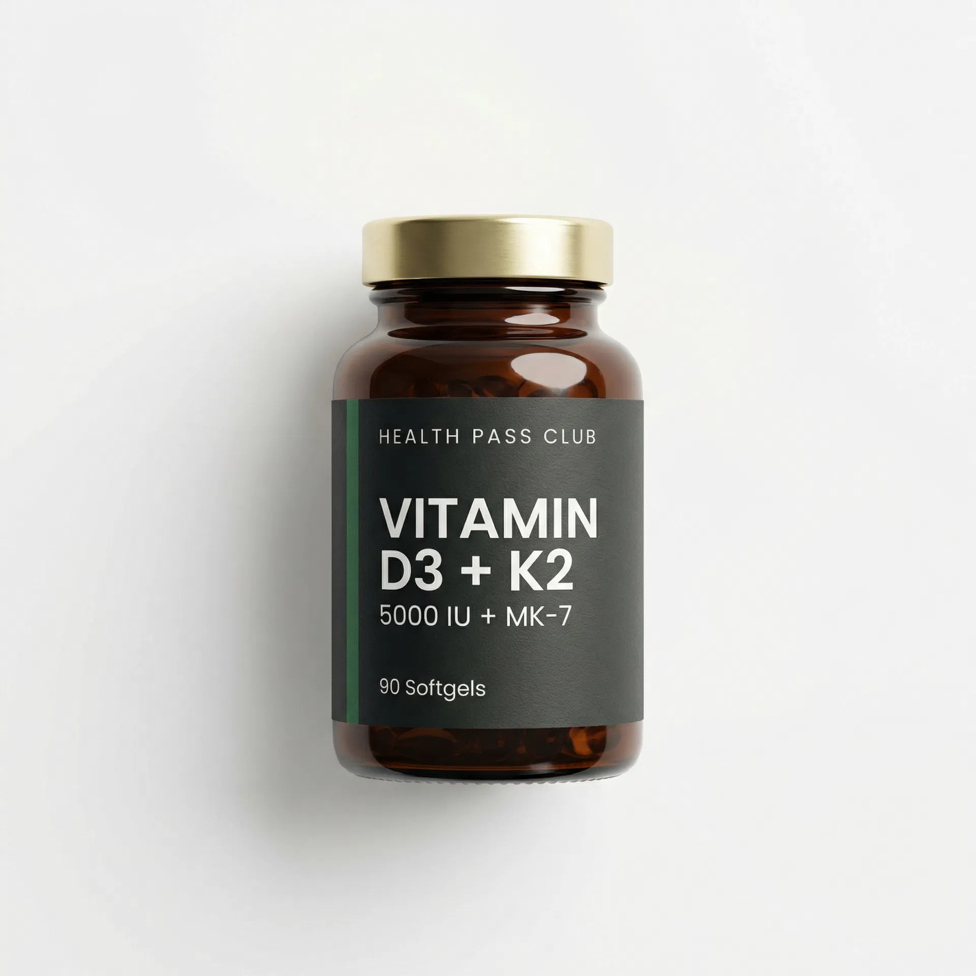 Health Pass Club Vitamin D3 + K2