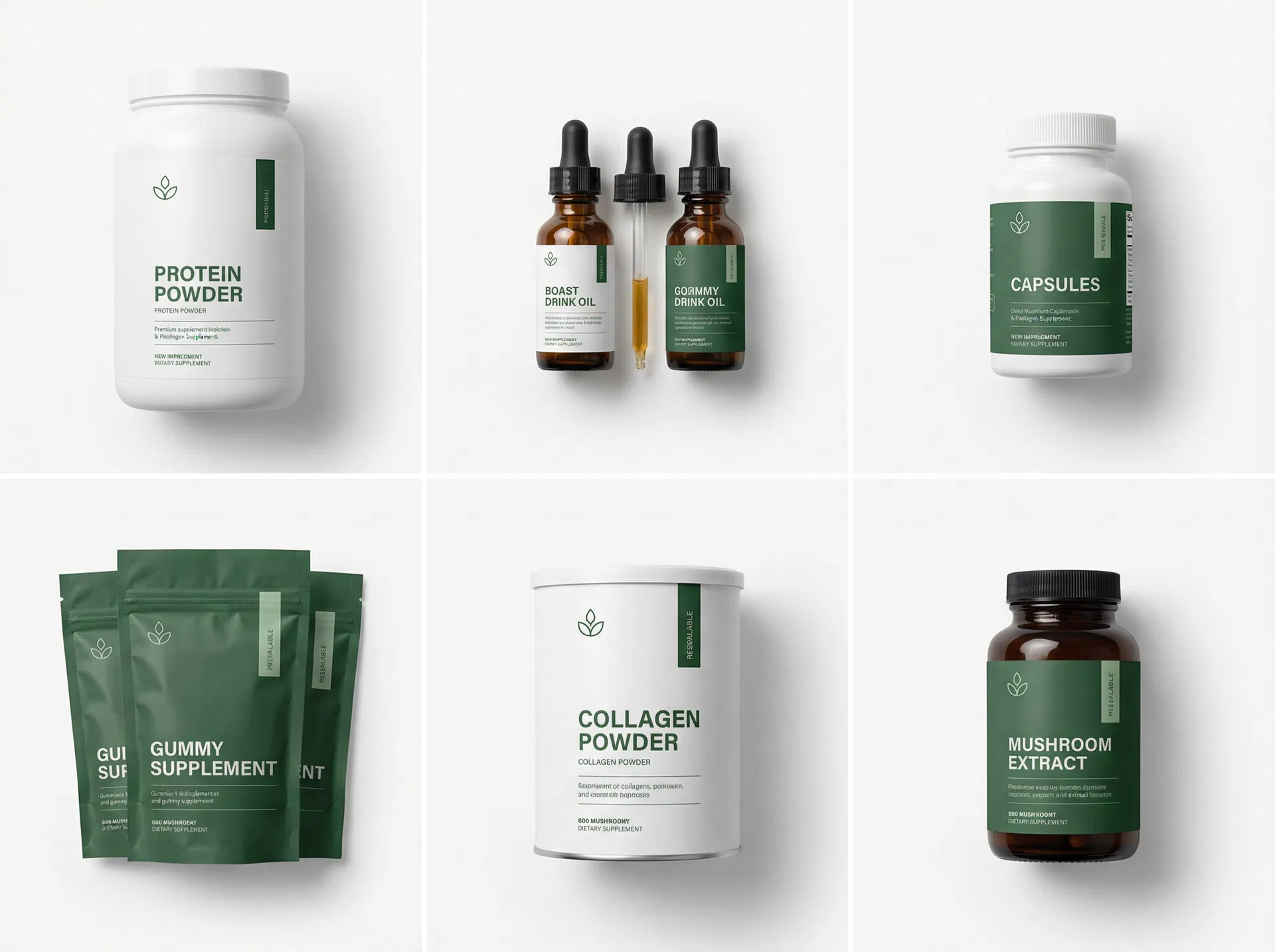 Supplement products catalog