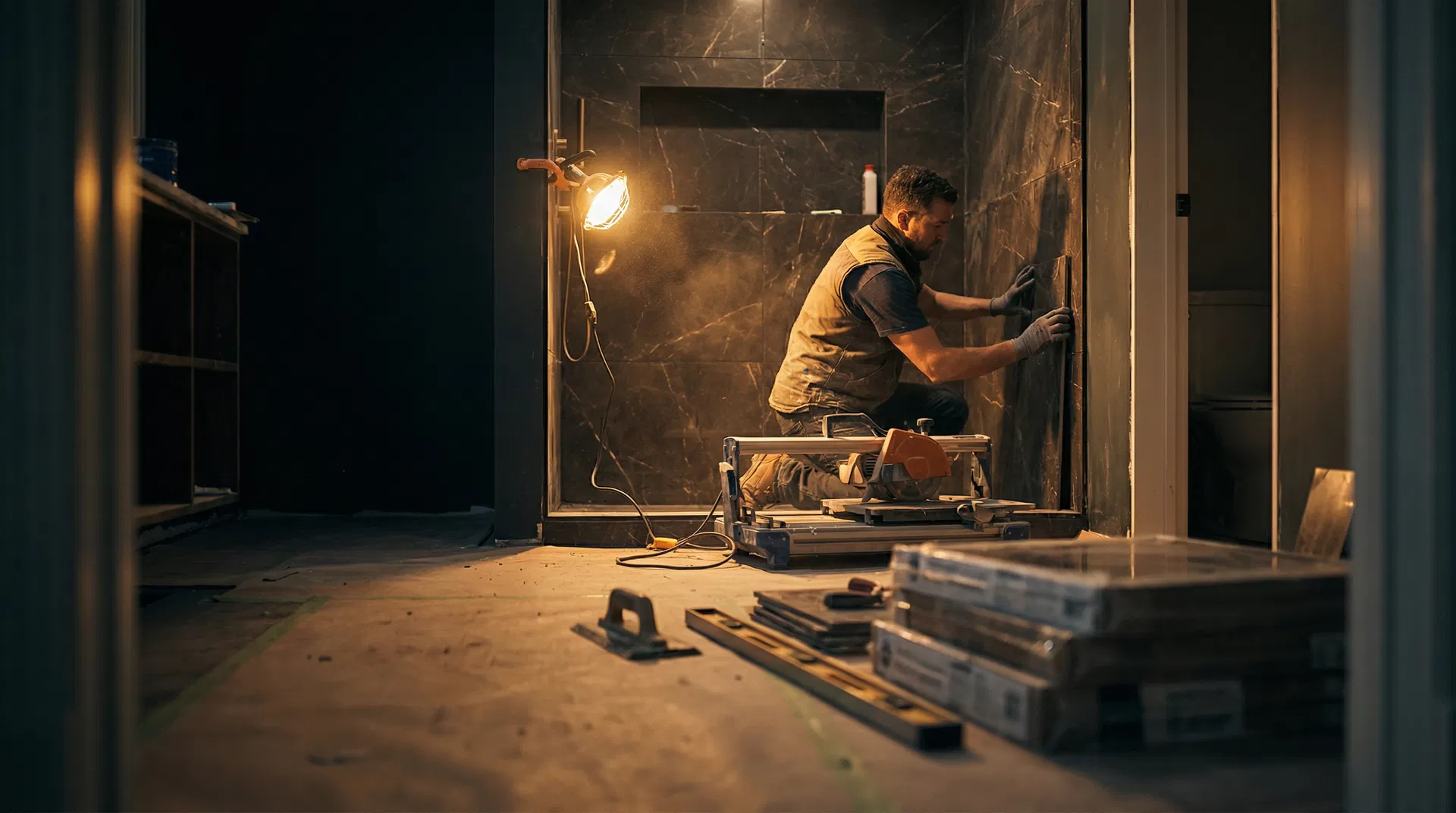 Five Diamonds craftsman at work