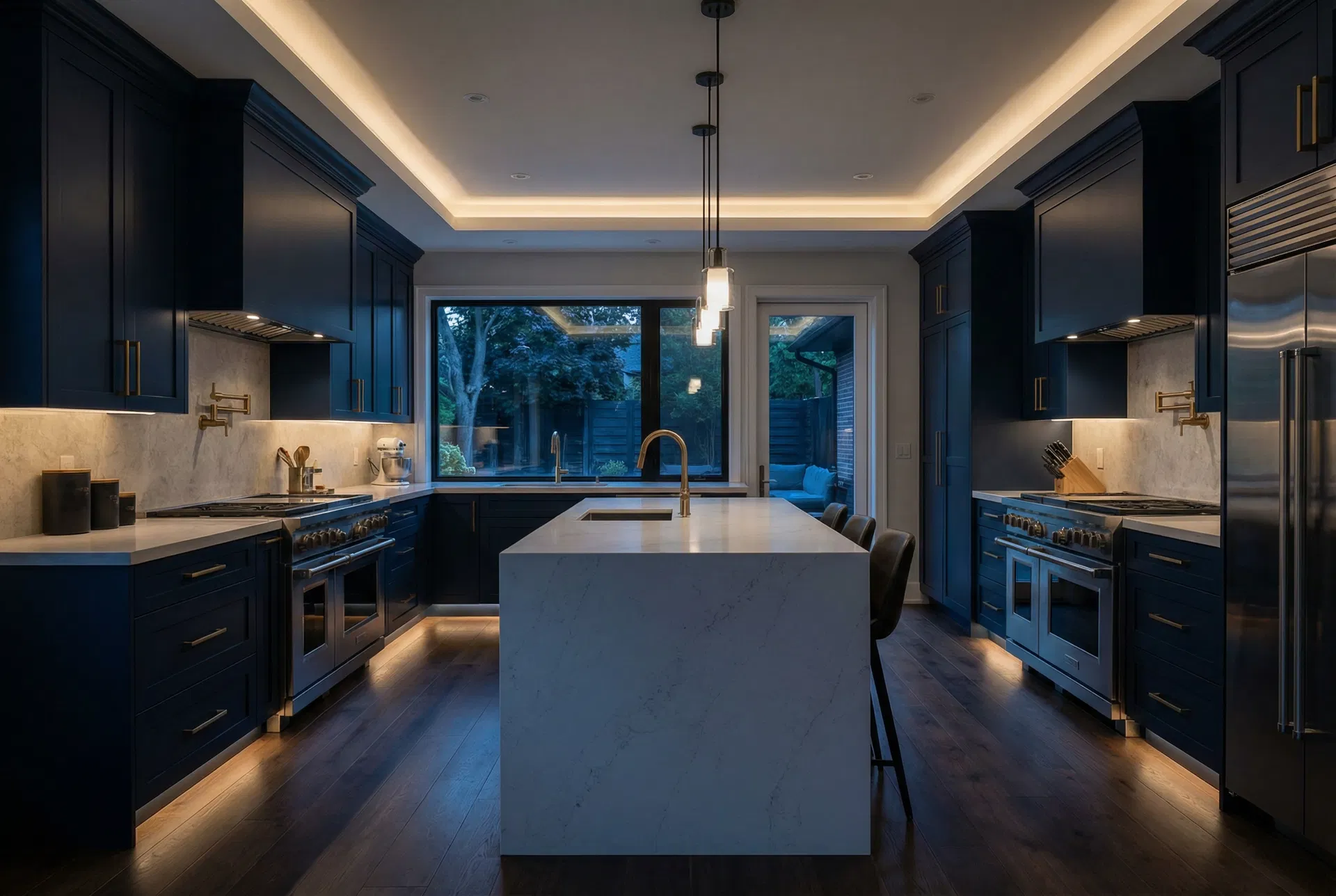 Luxury kitchen remodel by Five Diamonds