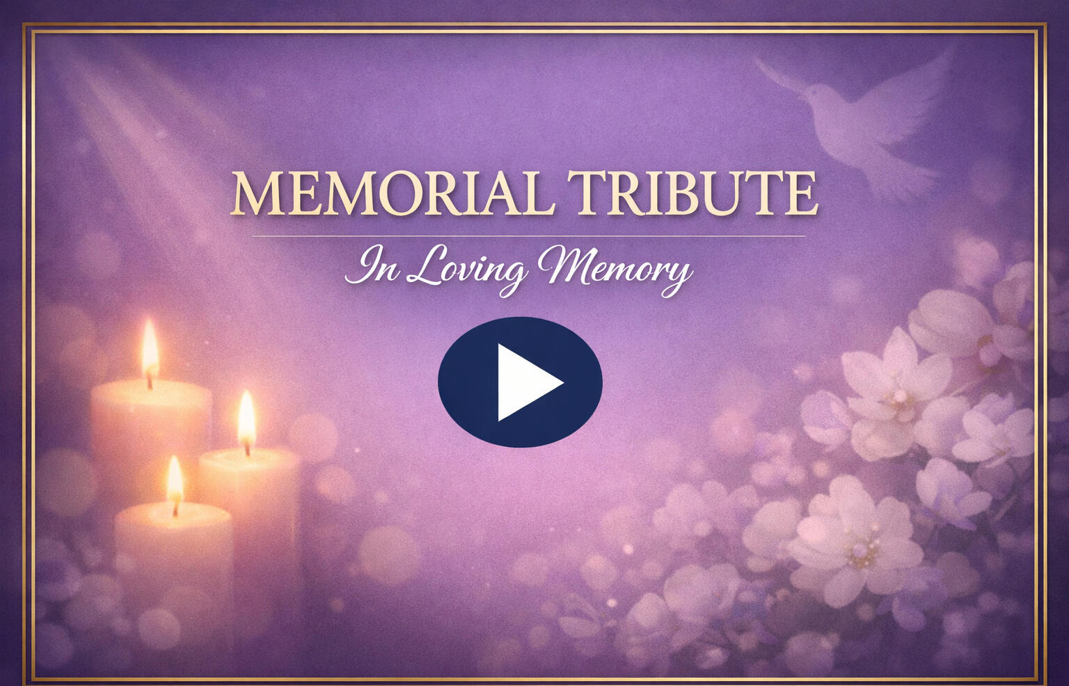 Memorial Tribute to David