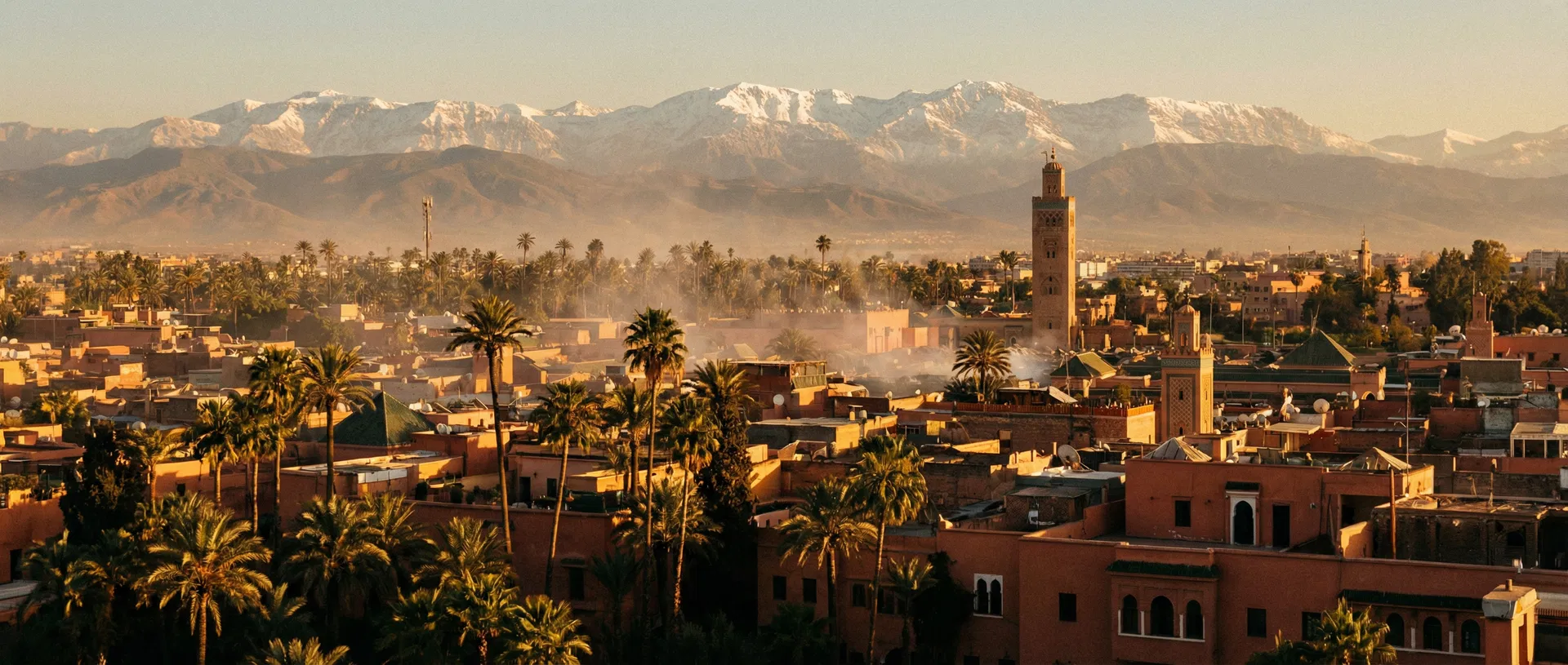 Marrakech skyline