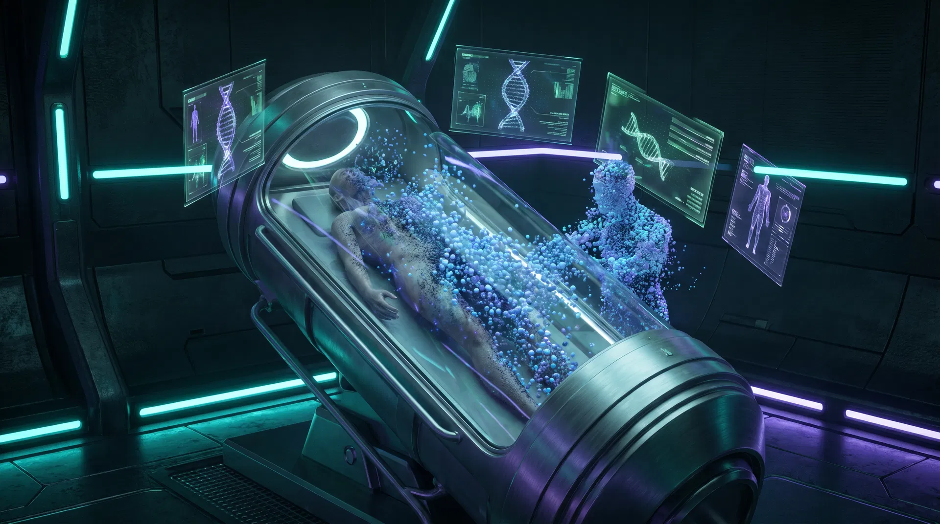 Reatomización del Cuerpo Humano: La Medicina que Podría Curar Todo Desmontándote Átomo por Átomo