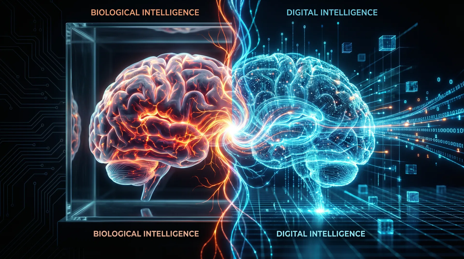 La transición de inteligencia biológica a inteligencia digital