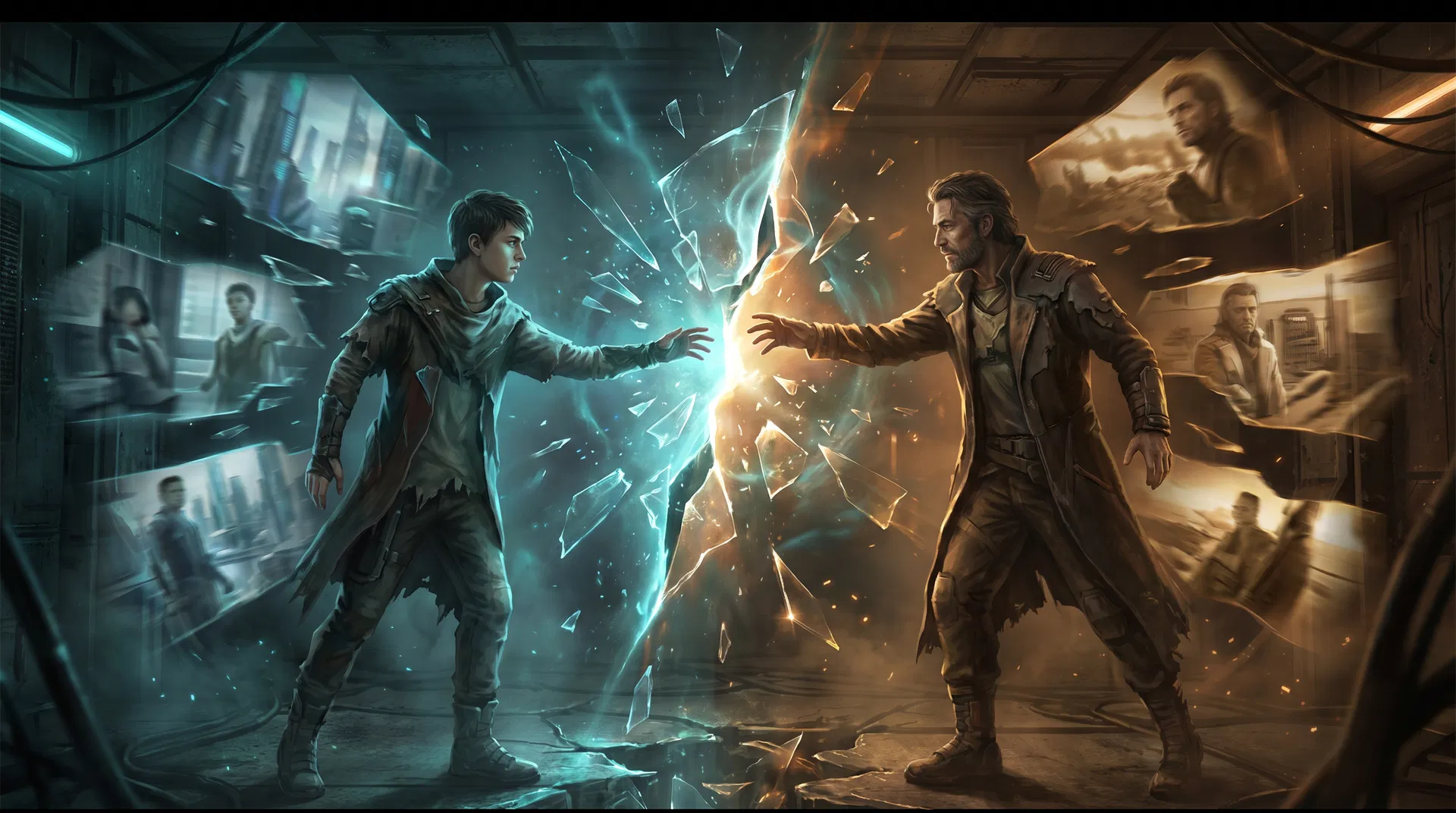 La paradoja del abuelo: dos versiones del mismo individuo en líneas temporales divergentes