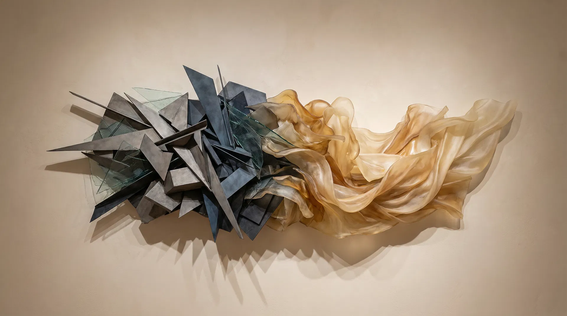 From stress to calm — abstract visualization