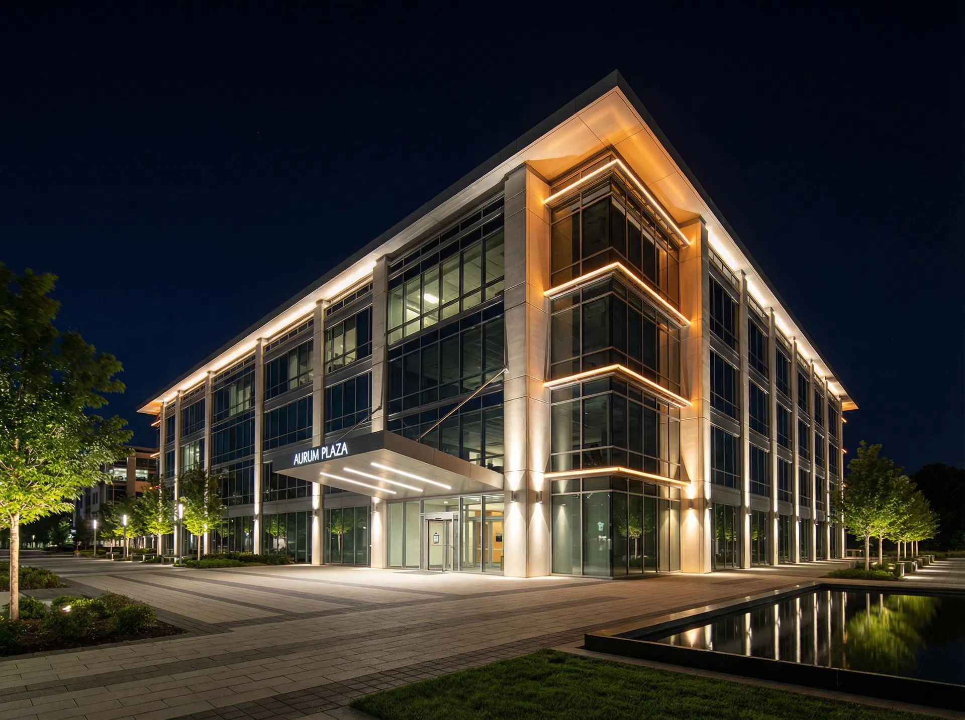 Commercial outdoor lighting