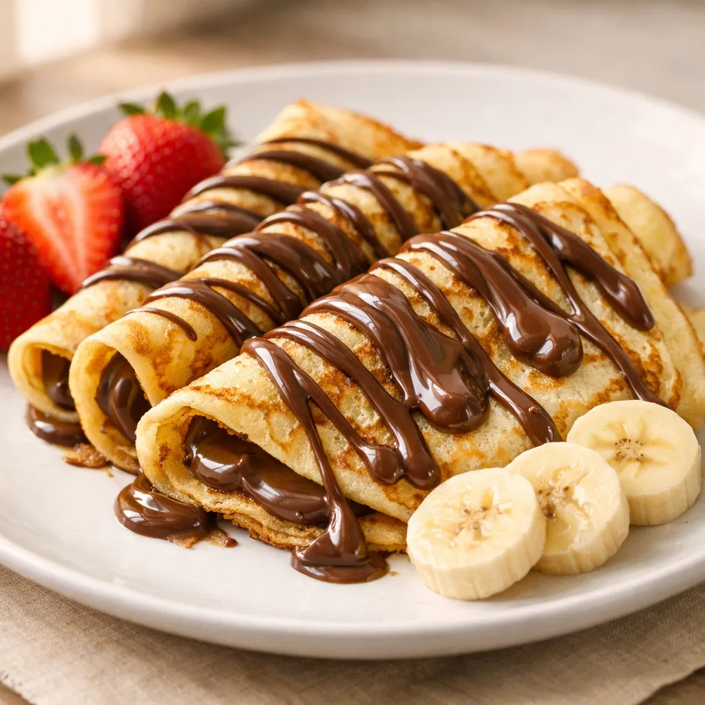 Crepes au Nutella