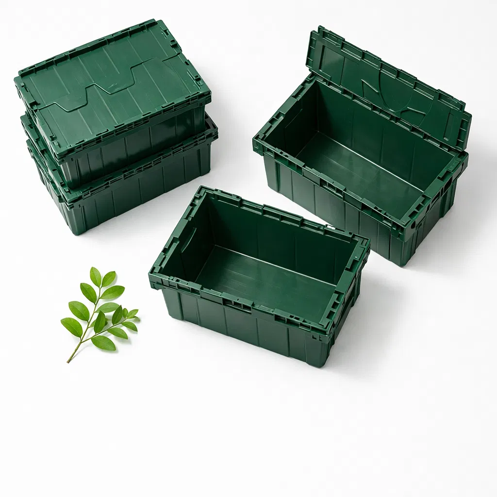 EcoMove Crates reusable plastic moving crates — eco-friendly moving solution