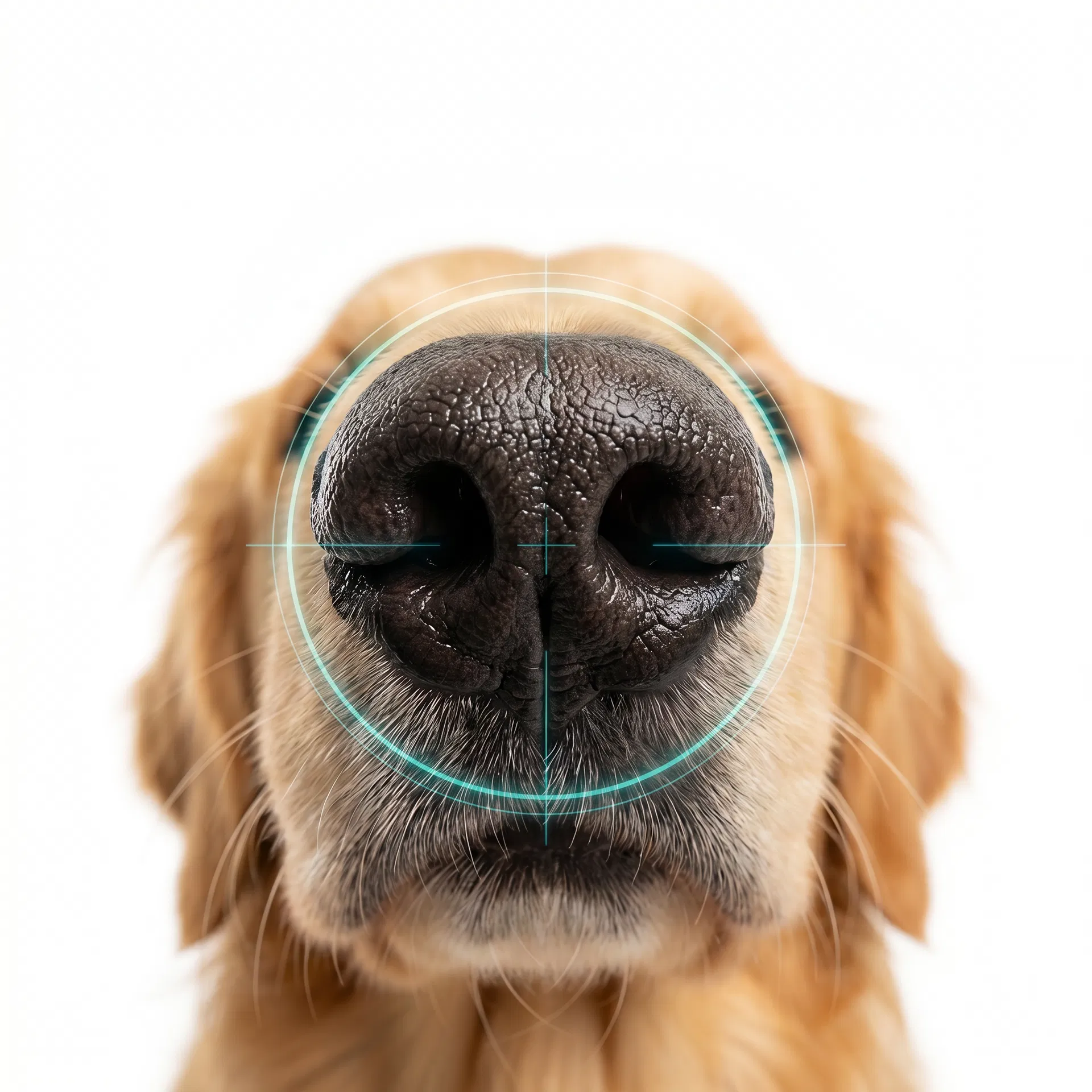 Dog nose biometric scan with Nexipaw