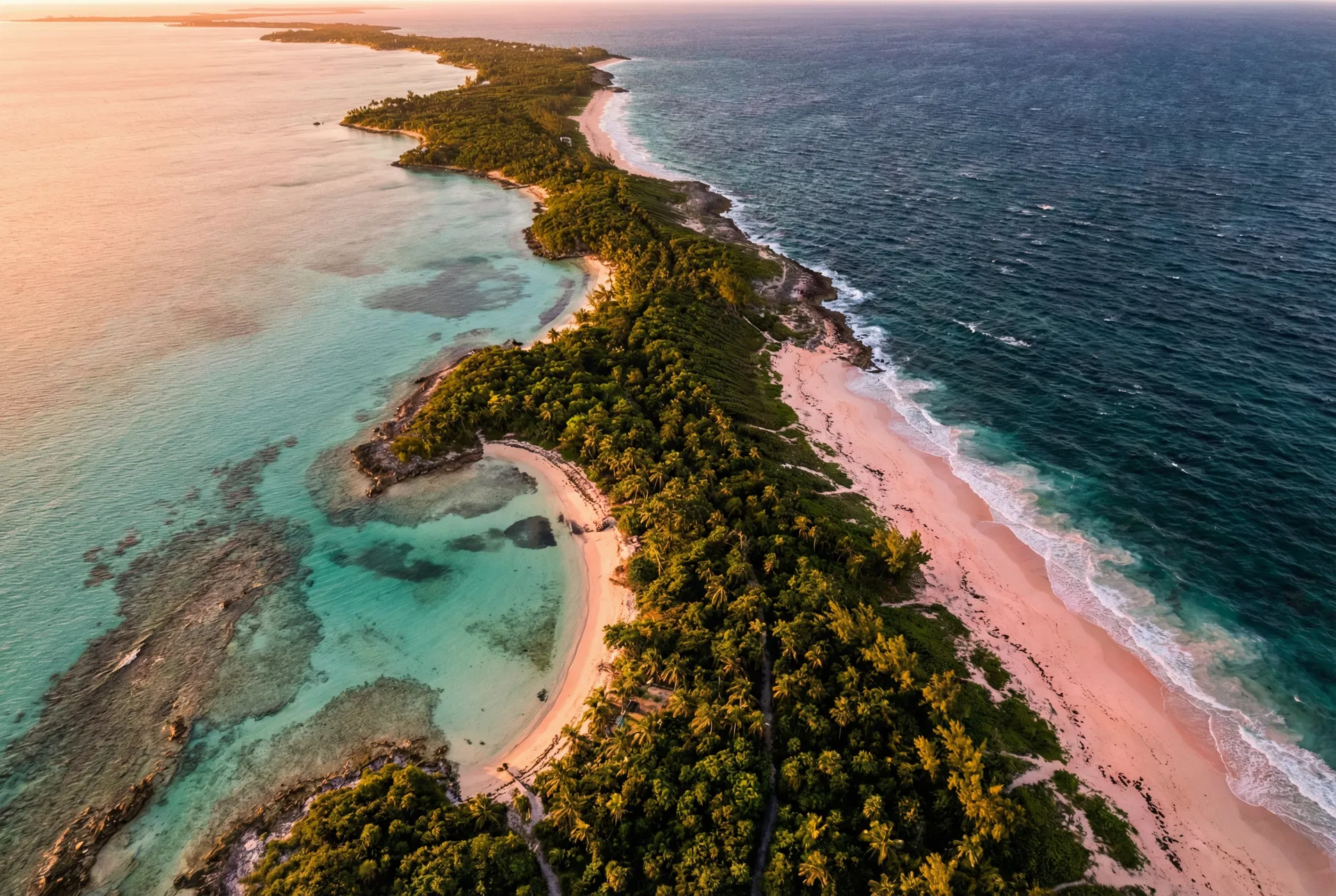 Eleuthera aerial view