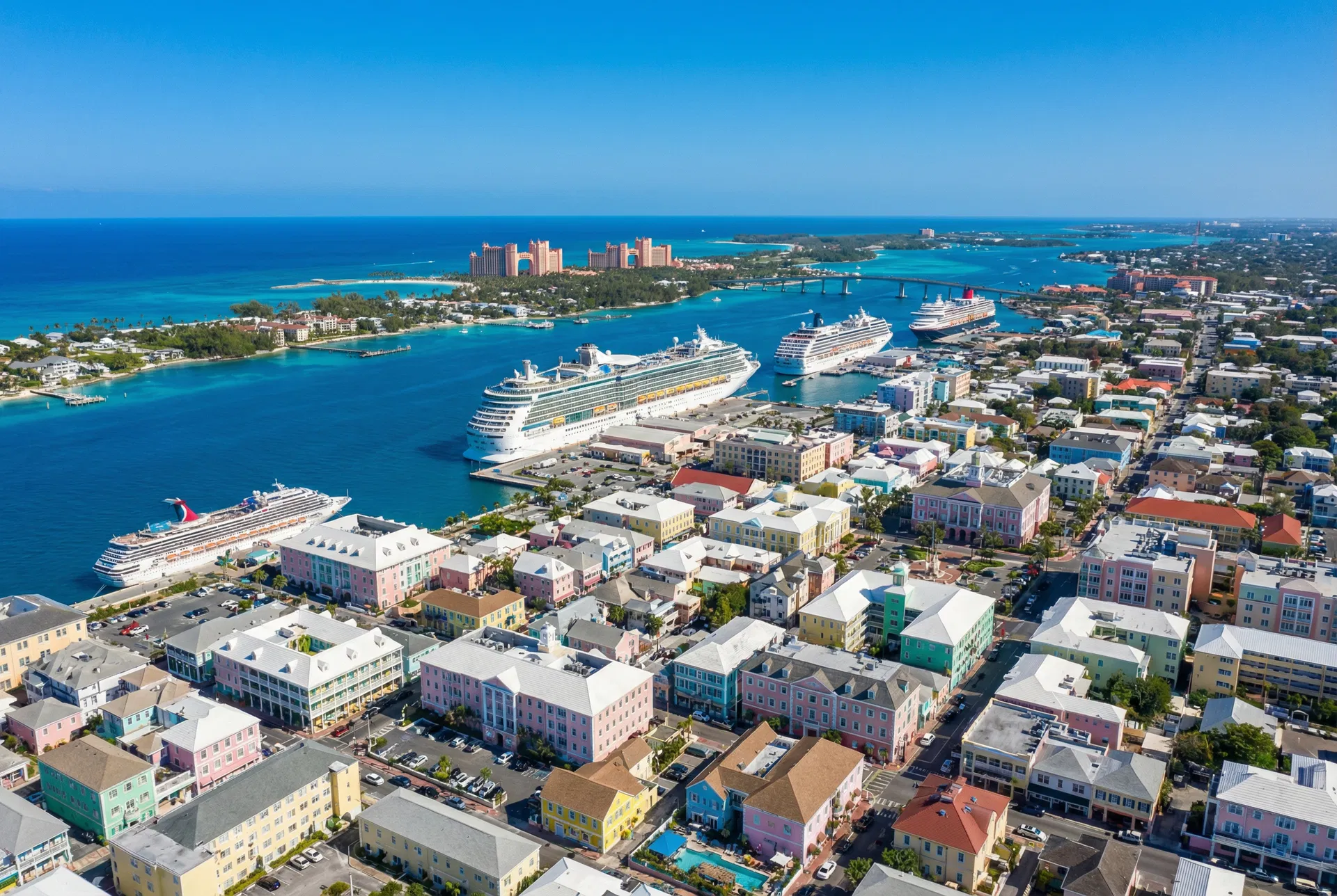 New Providence aerial view