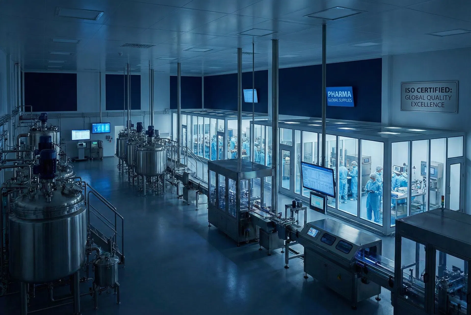 Pharmaceutical manufacturing facility