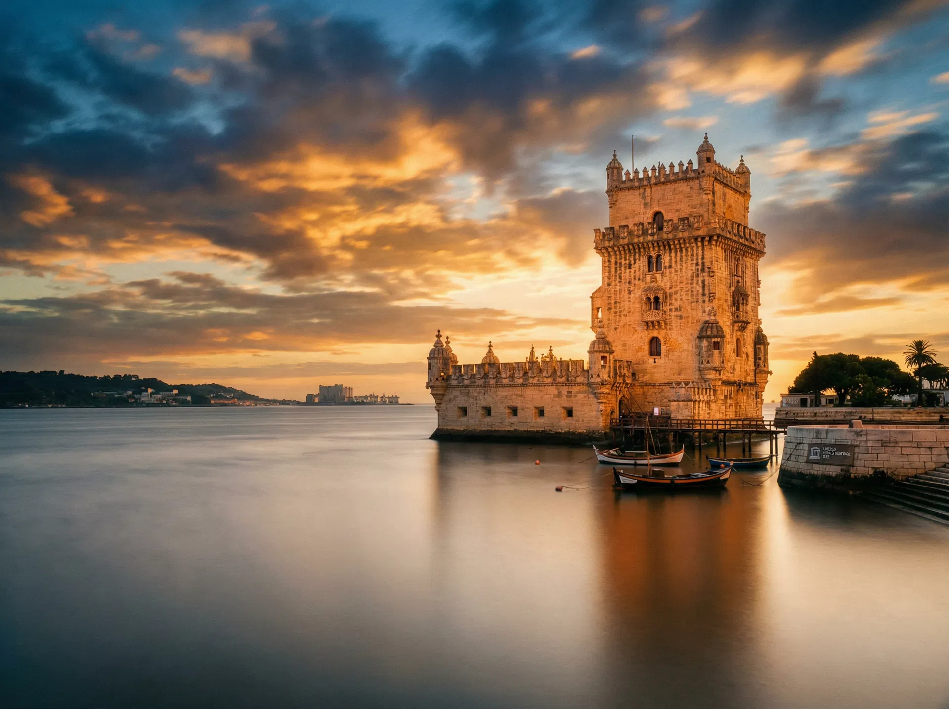 Lisbon at dusk