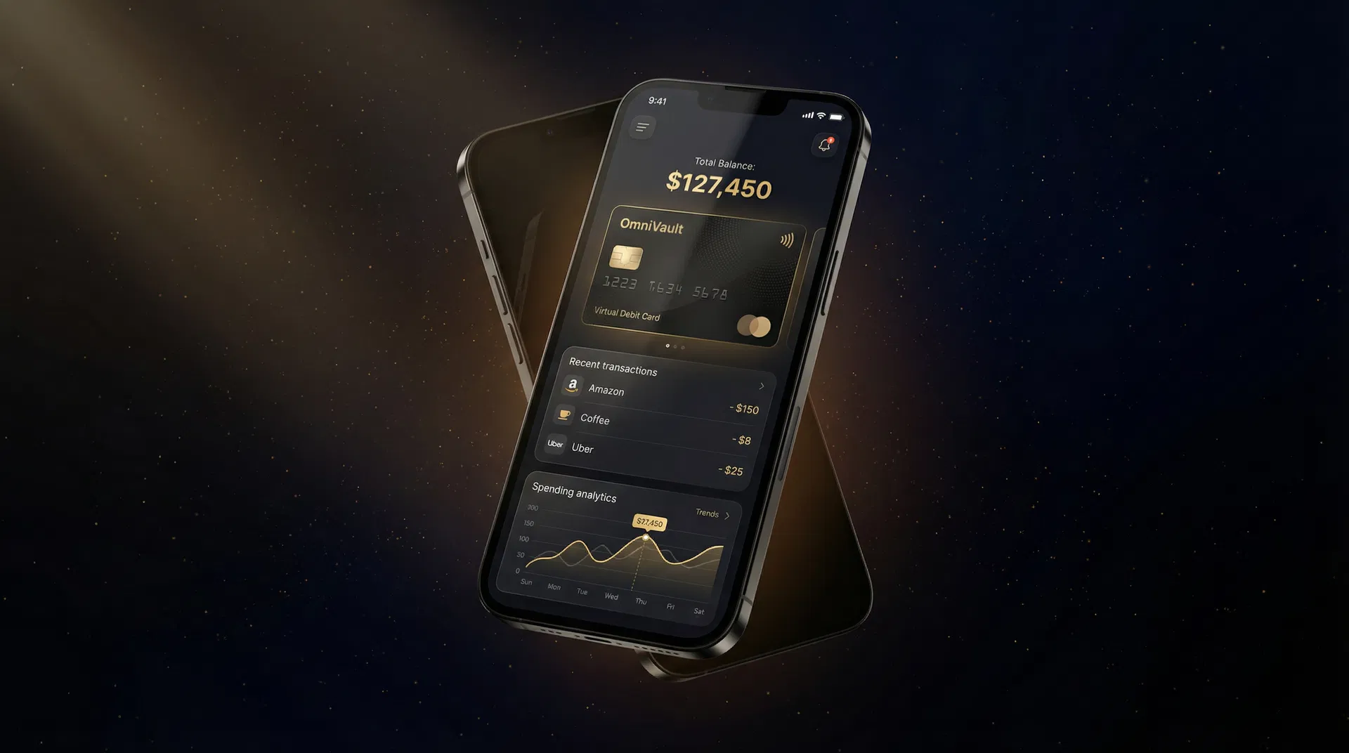 OmniVault Neobanking Dashboard