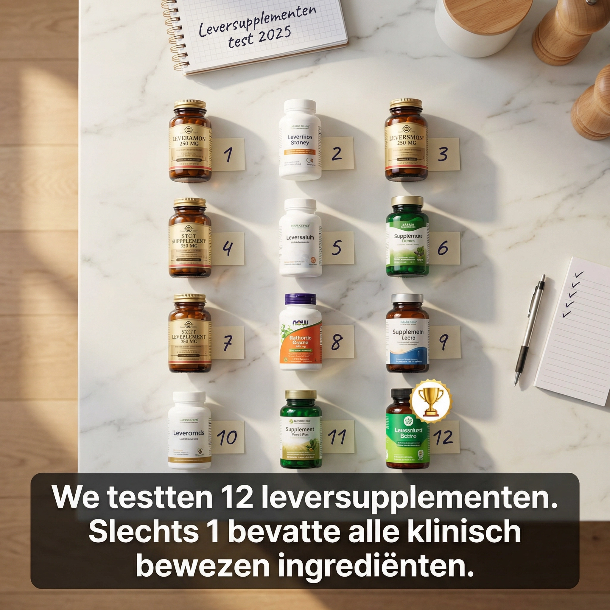 12 leversupplementen getest