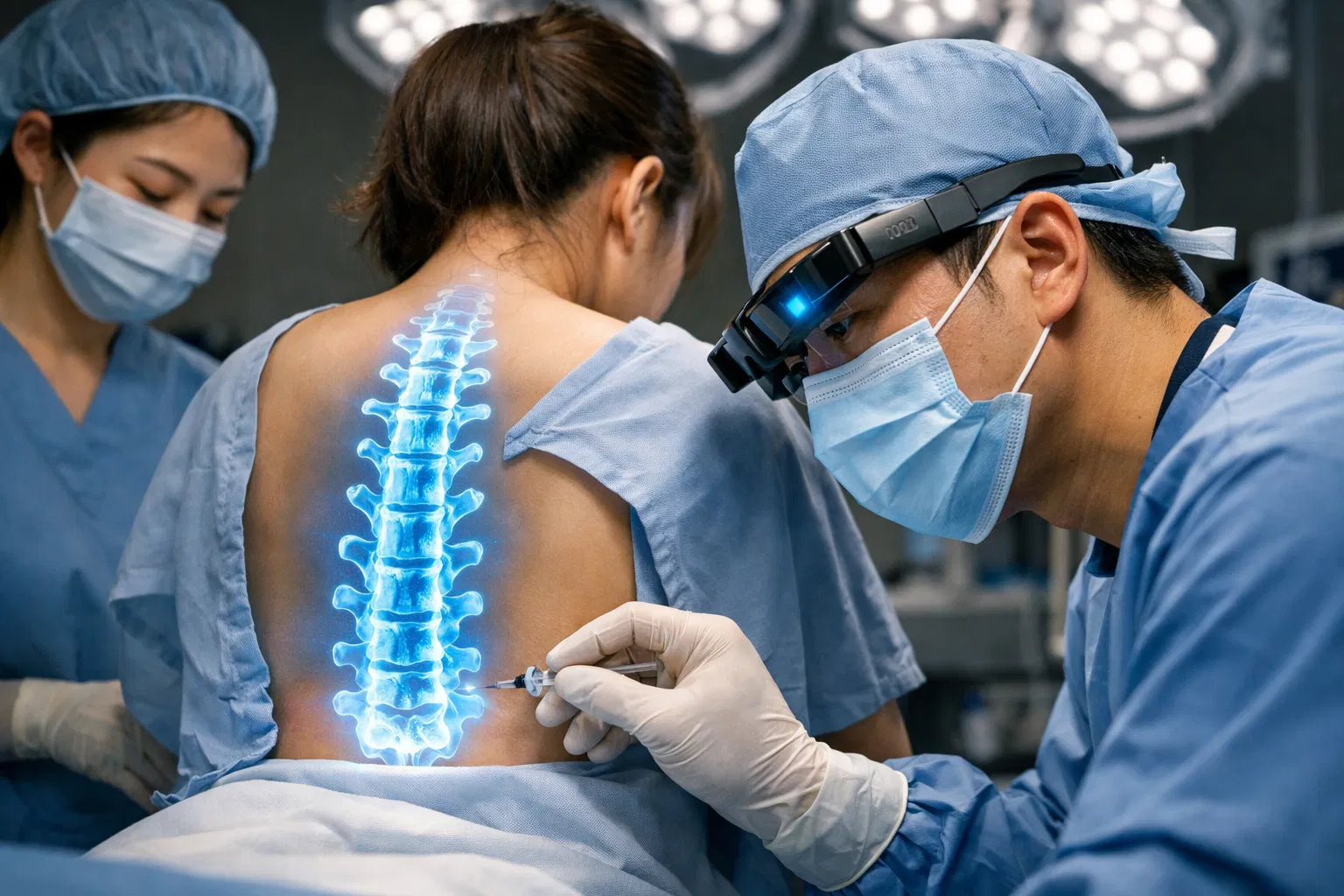 AR Anesthesia Surgery Scene