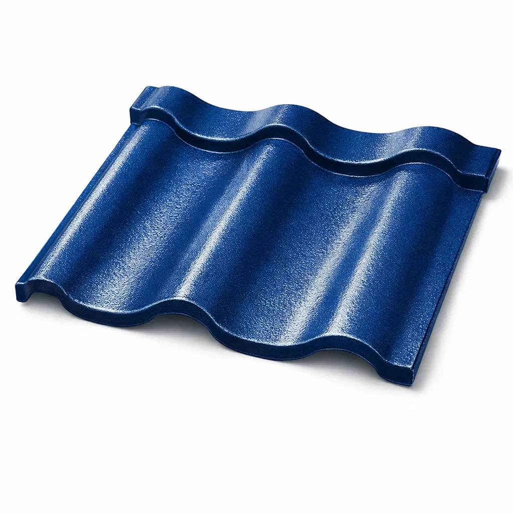 Țiglă metalică Bilka culoare Albastru