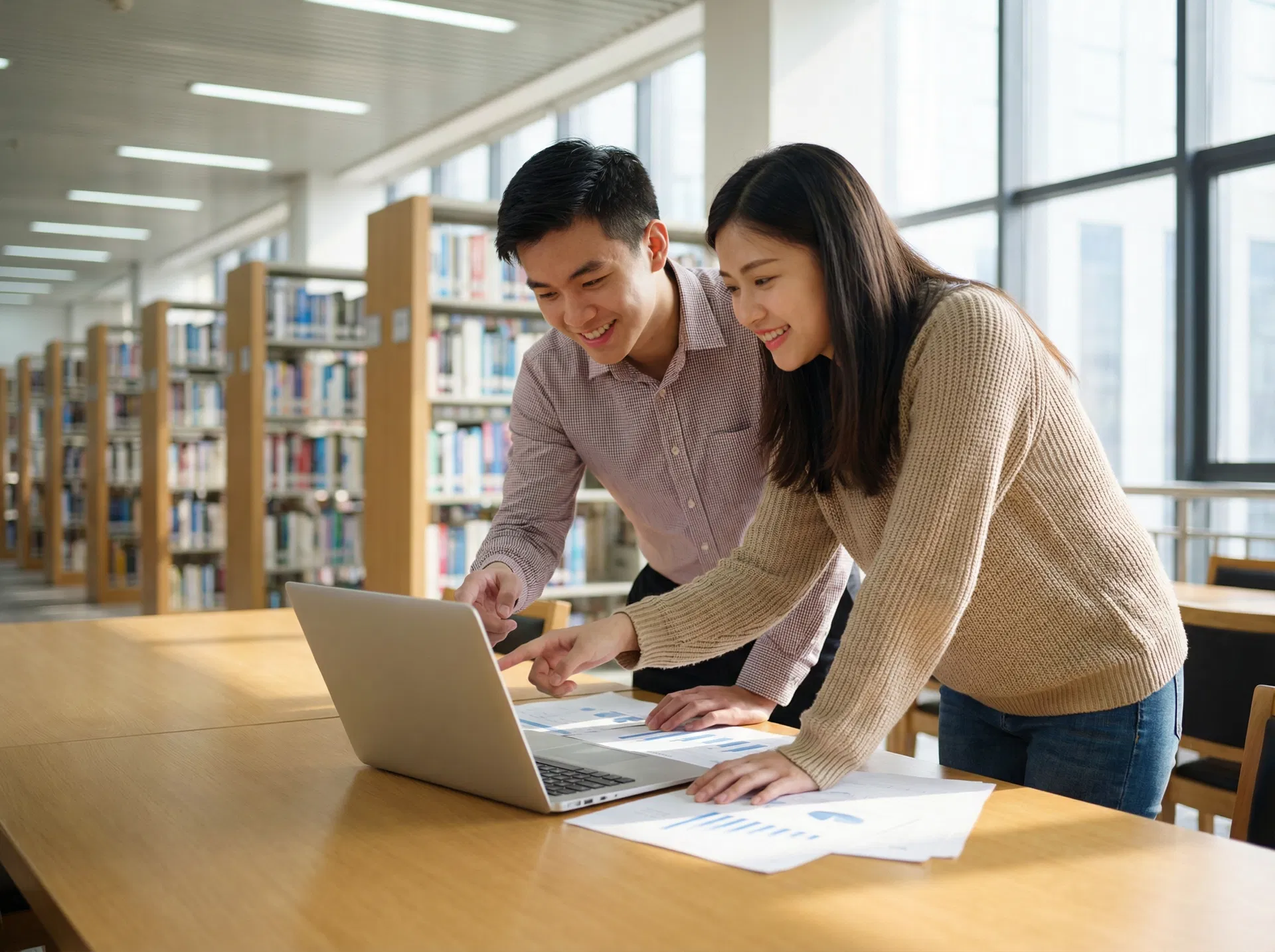Students planning their university finances