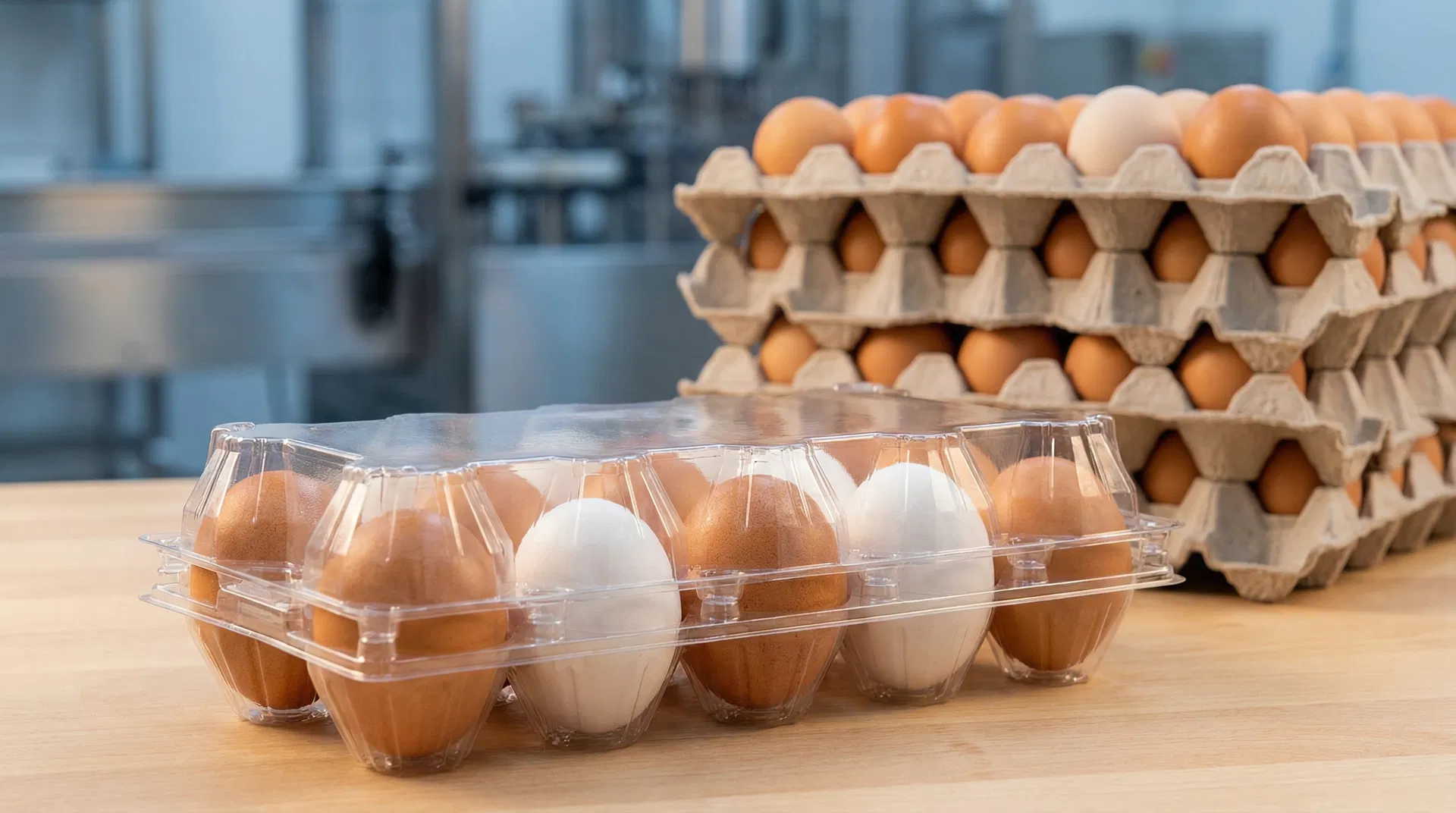 Egg packaging facility