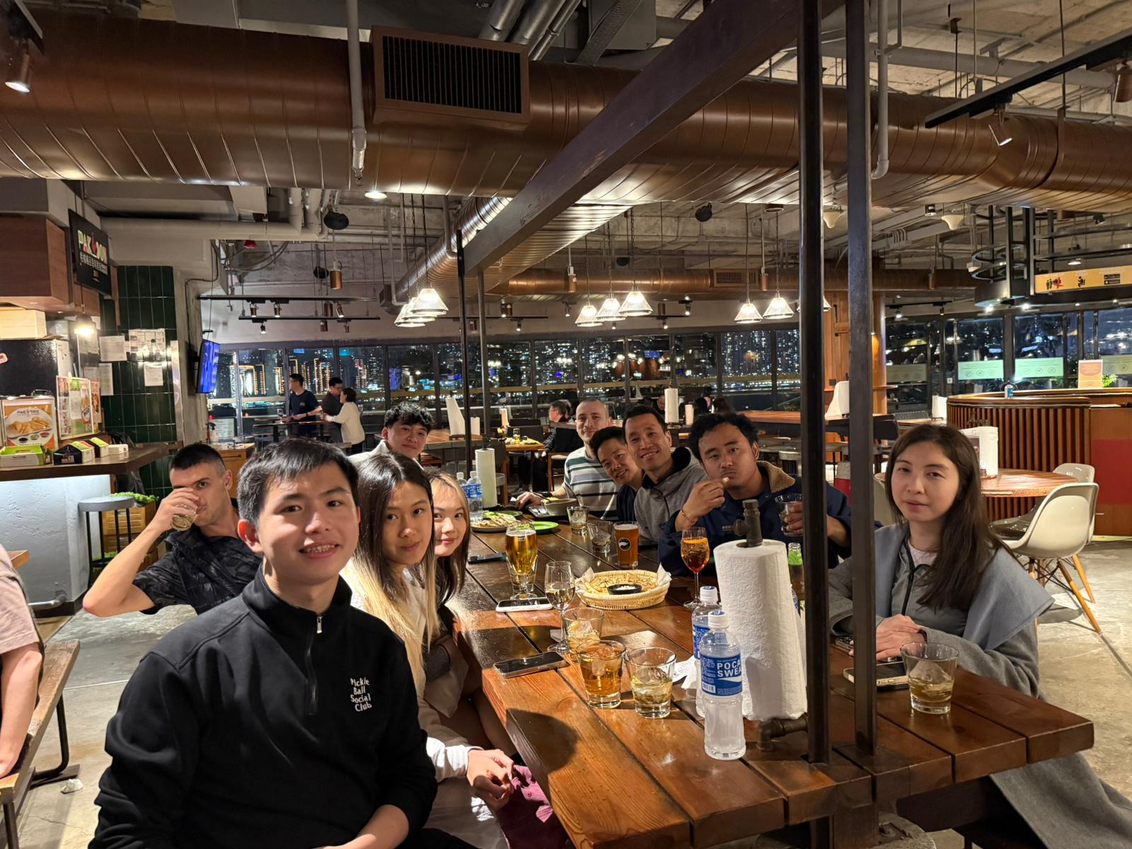 Dinner with friends