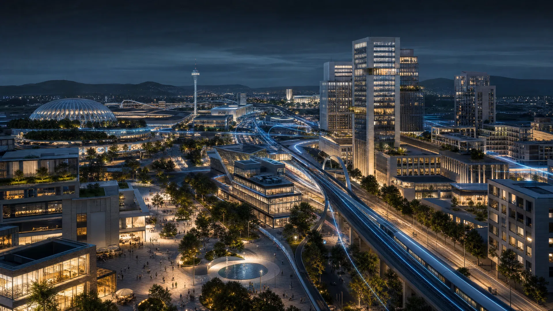 Living Operations future city visualization