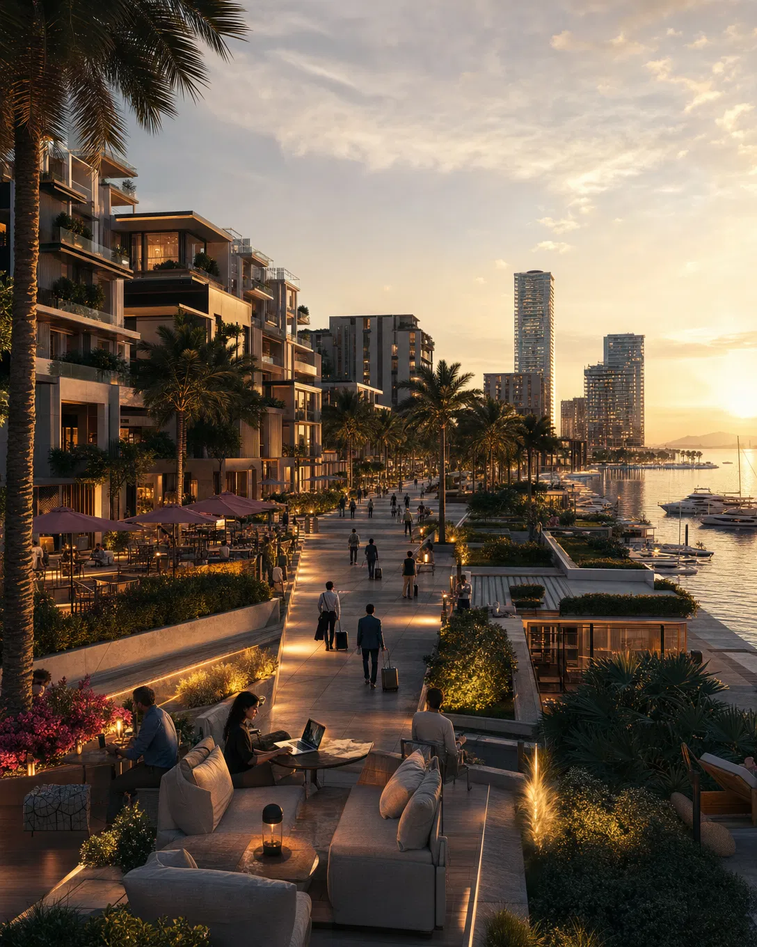 Lifestyle Economic Zones waterfront district for global talent