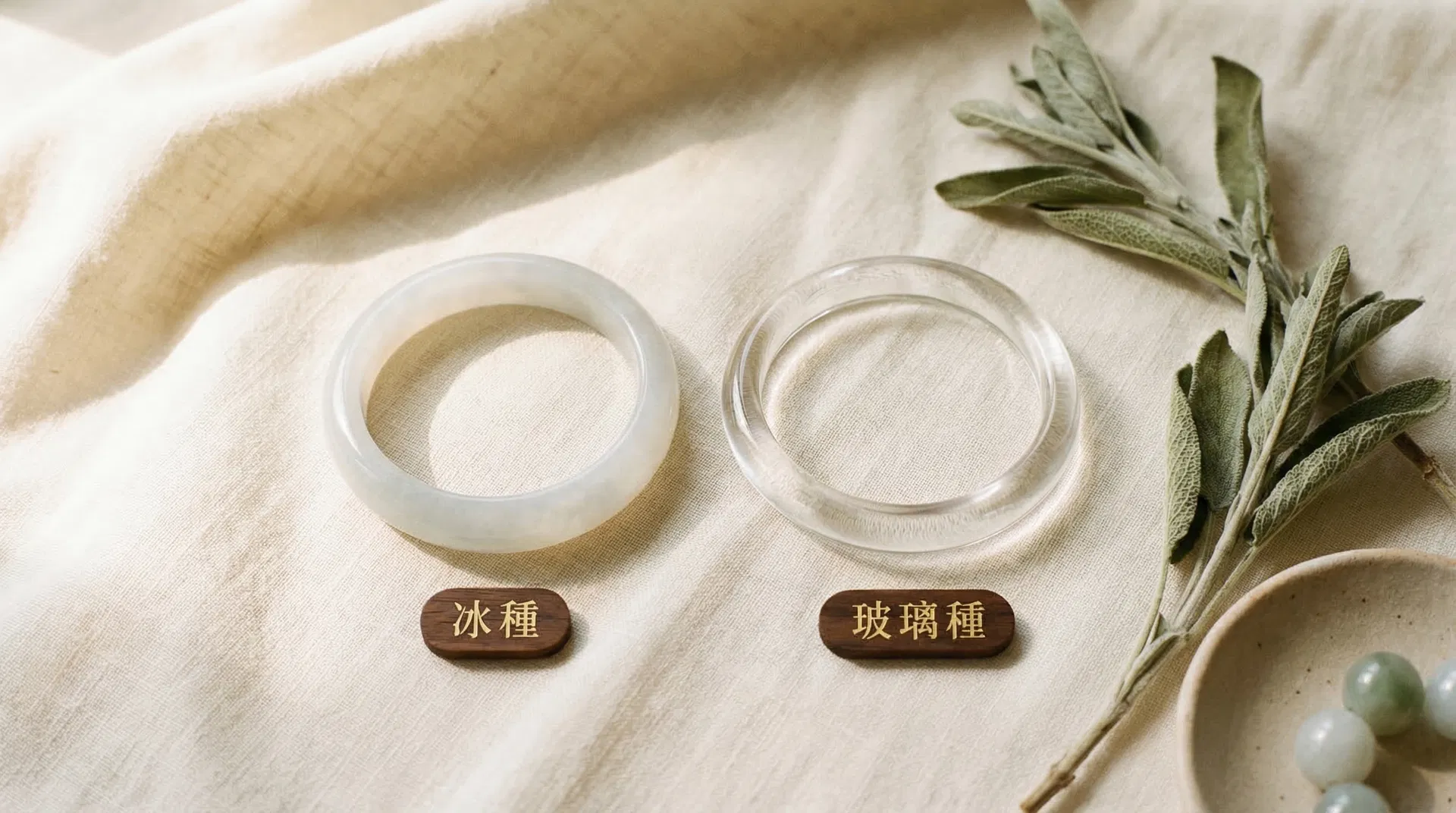 冰種同玻璃種有咩分別？