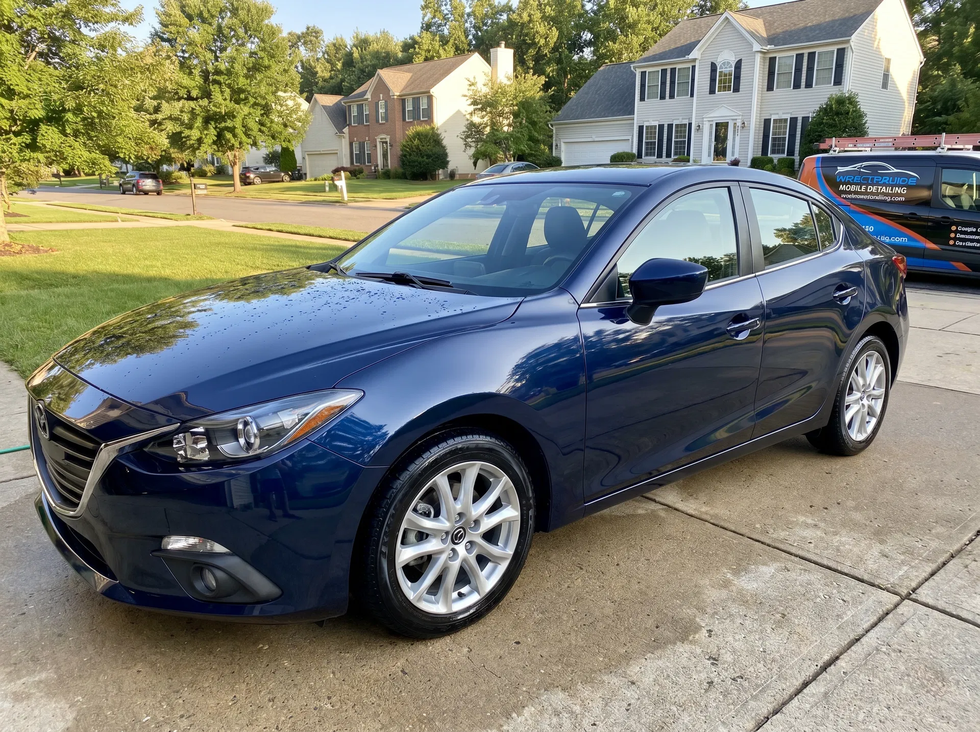 After detailing