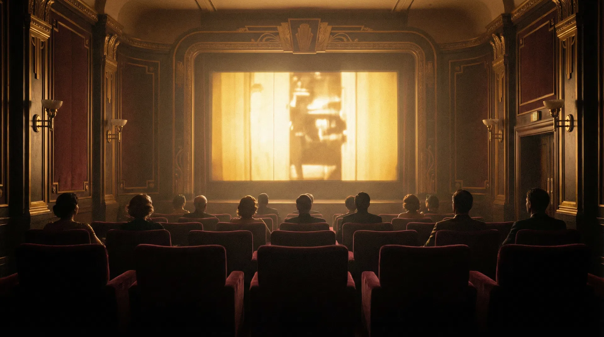 Elegant theater screening