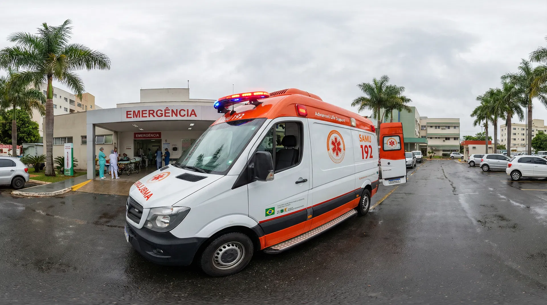 Ambulância SAMU 192 Suporte Avançado