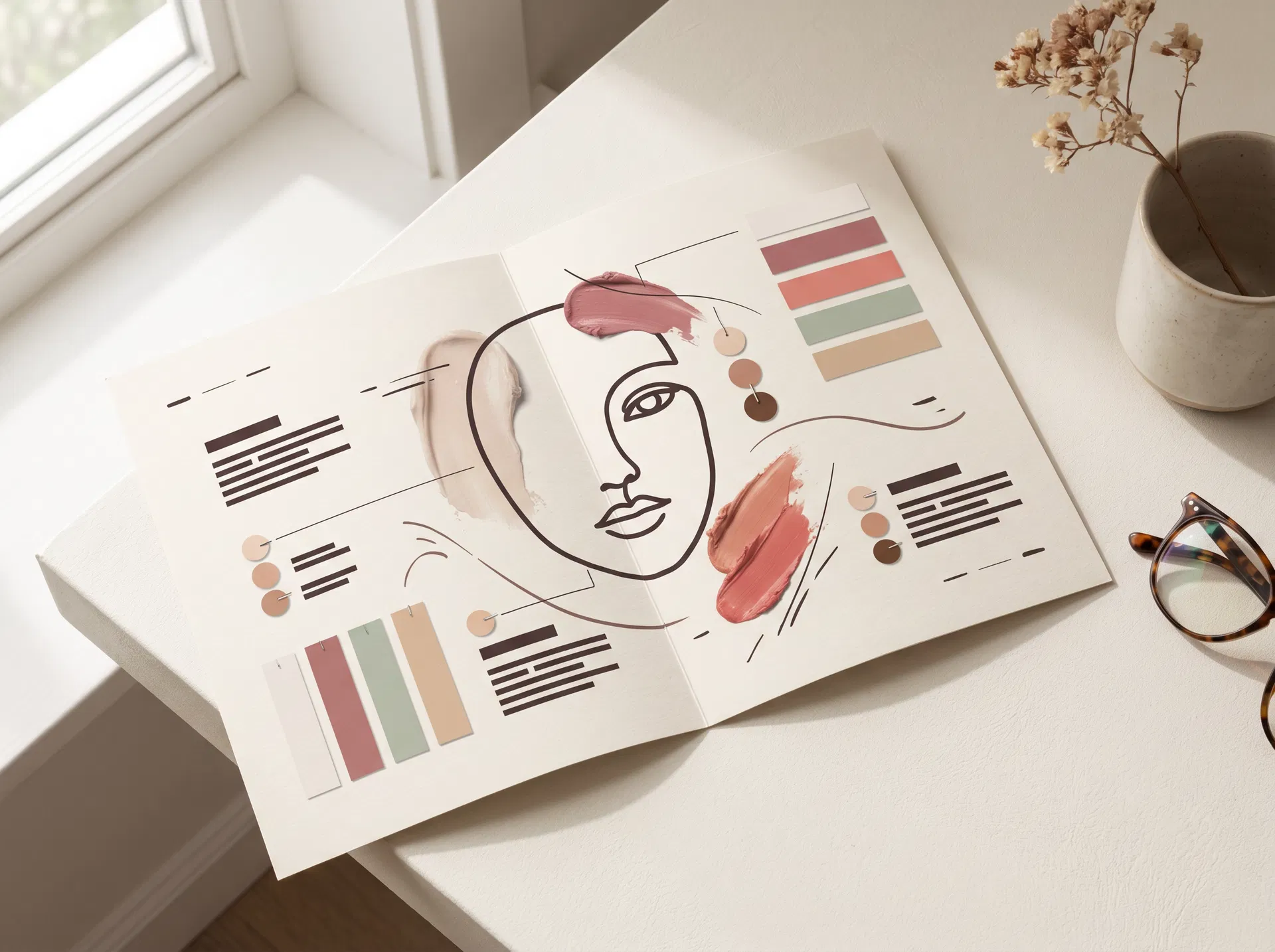 Personal color report visual