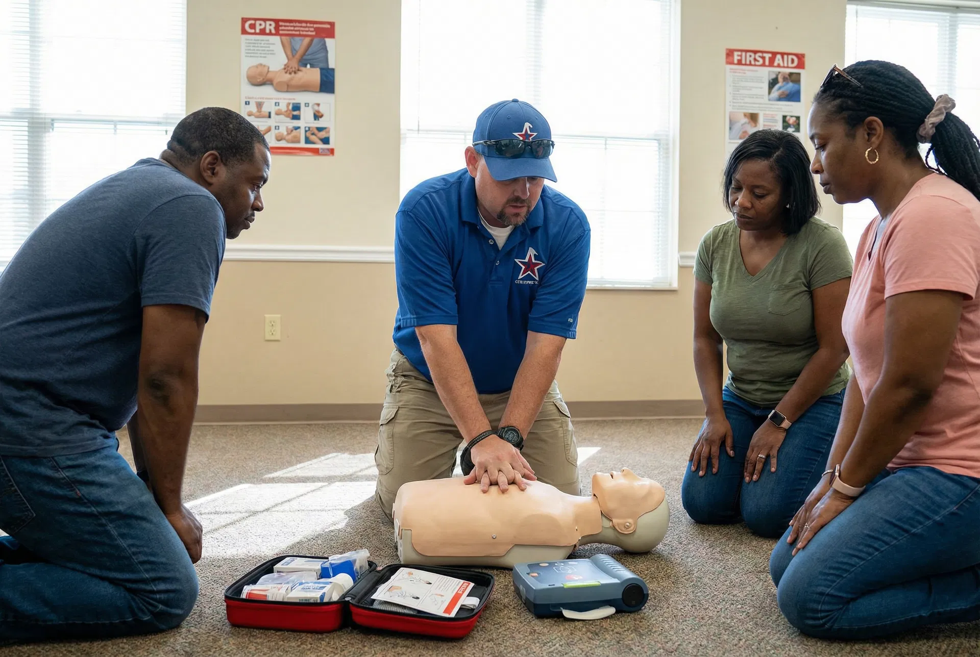 AHA Basic Life Support, First Aid & AED